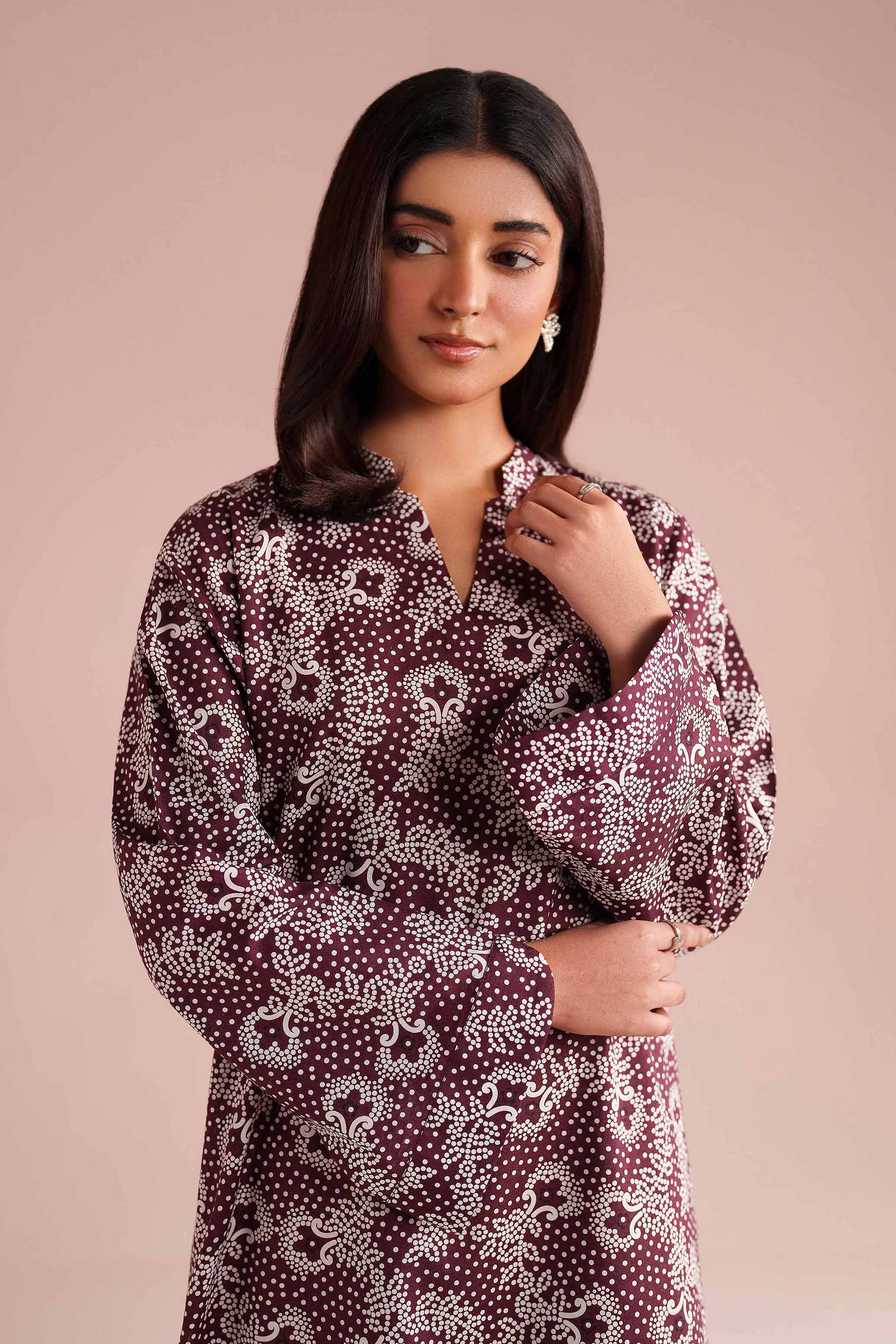 2 Piece - Printed Suit - PE26-180 for Women - Pret Collection | Nishat | Shop Online