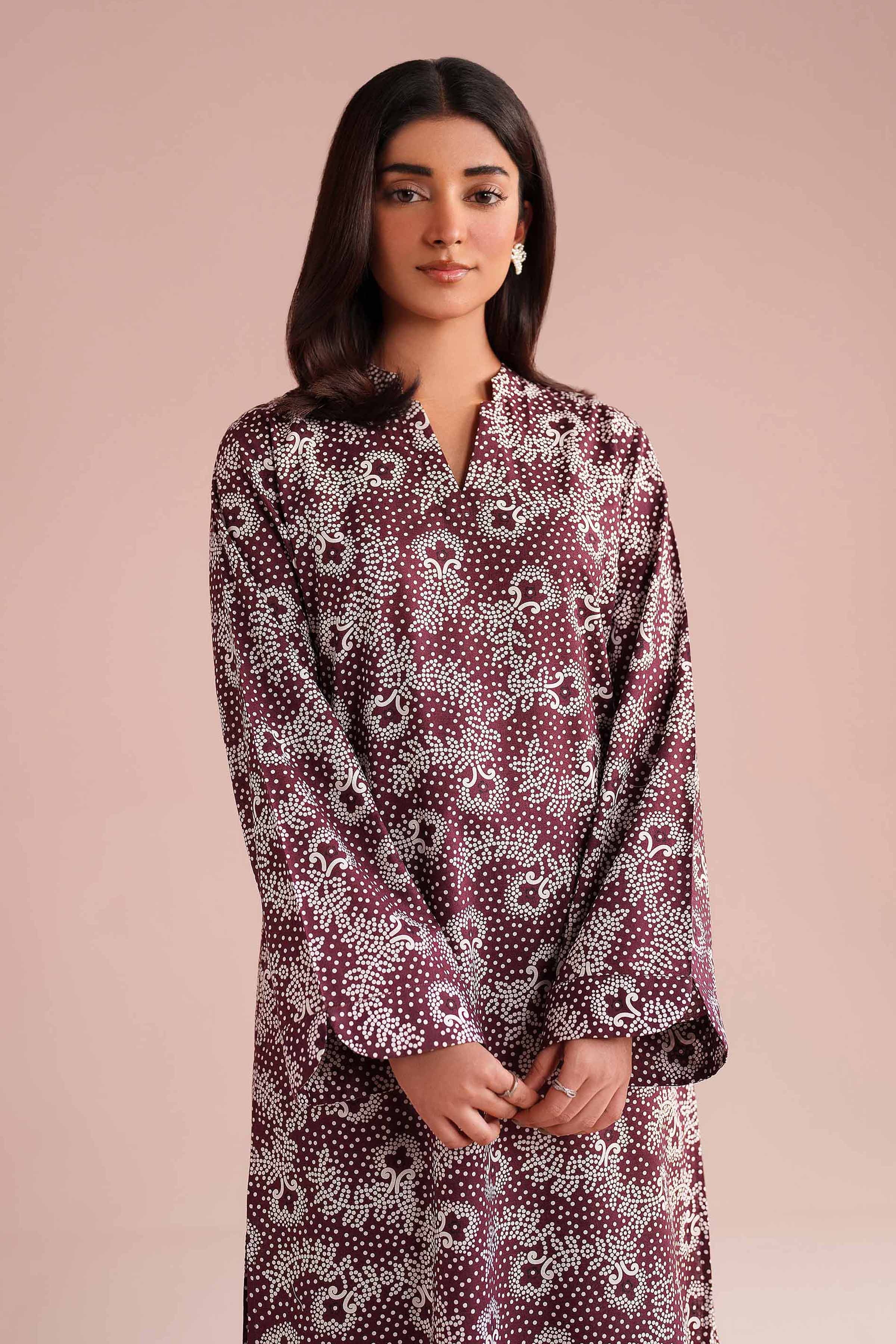 2 Piece - Printed Suit - PE26-180 for Women - Pret Collection | Nishat | Shop Online
