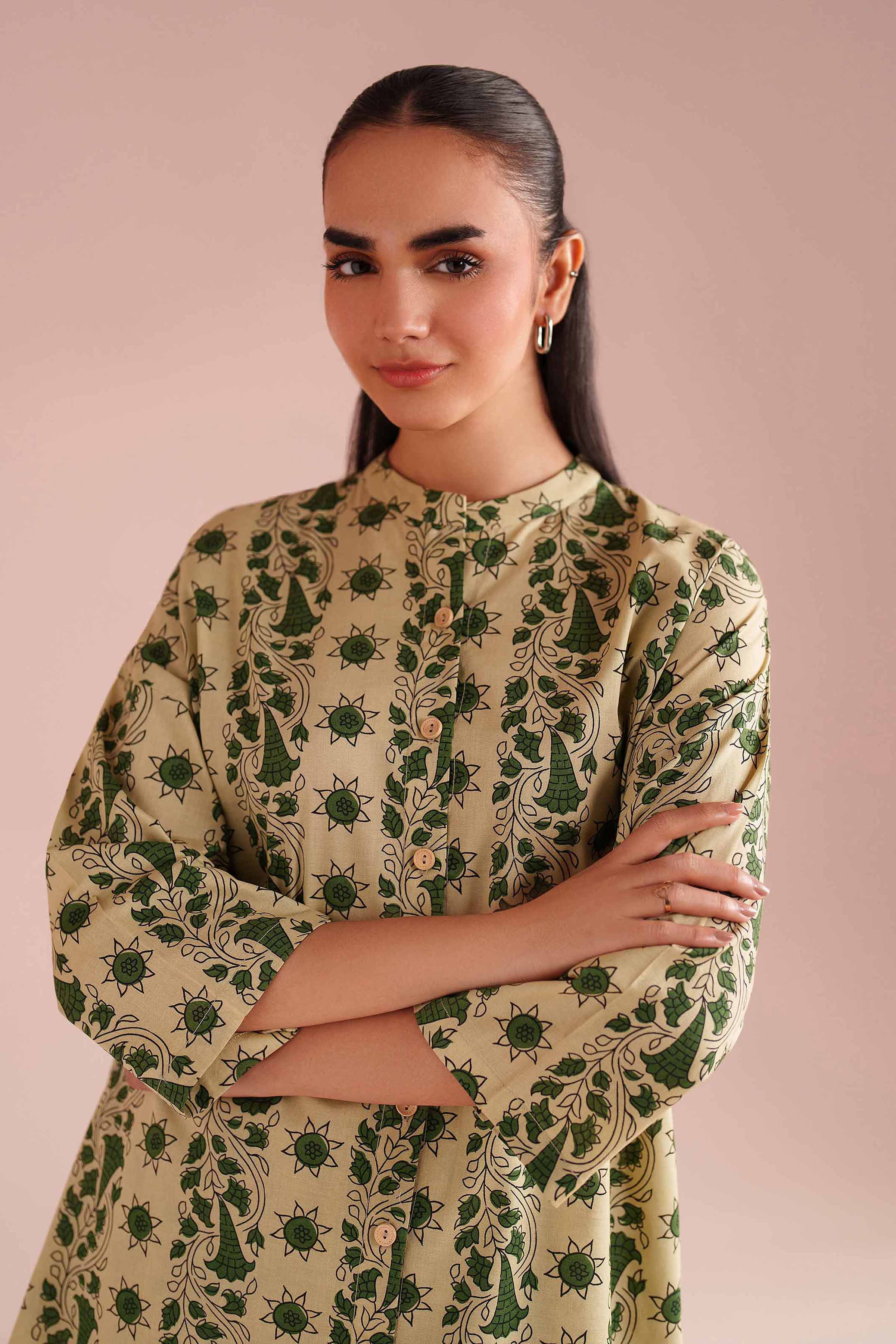 2 Piece - Printed Suit - PE26-181 for Women - Pret Collection | Nishat | Shop Online