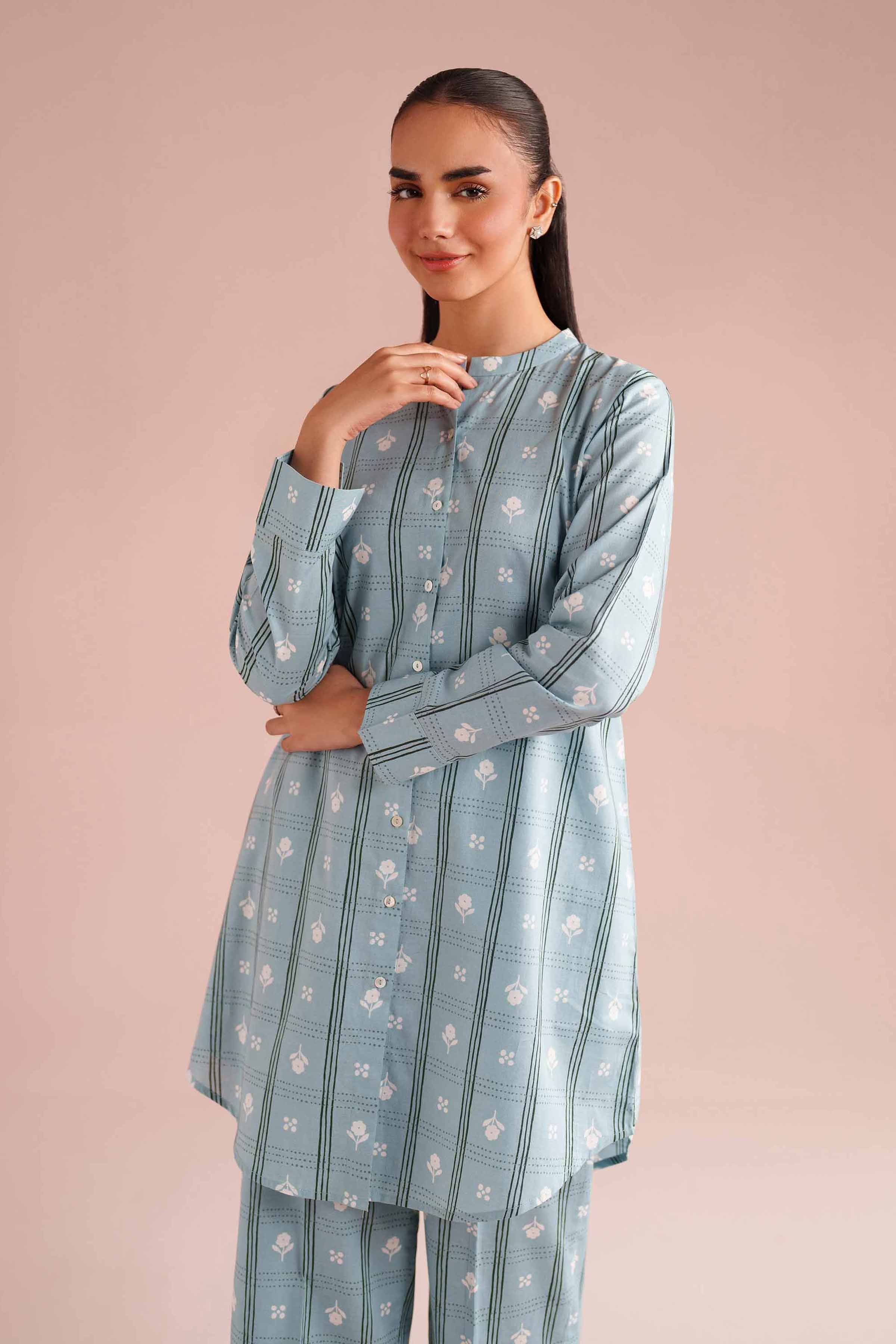 2 Piece - Printed Suit - PE26-186 for Women - Pret Collection | Nishat | Shop Online