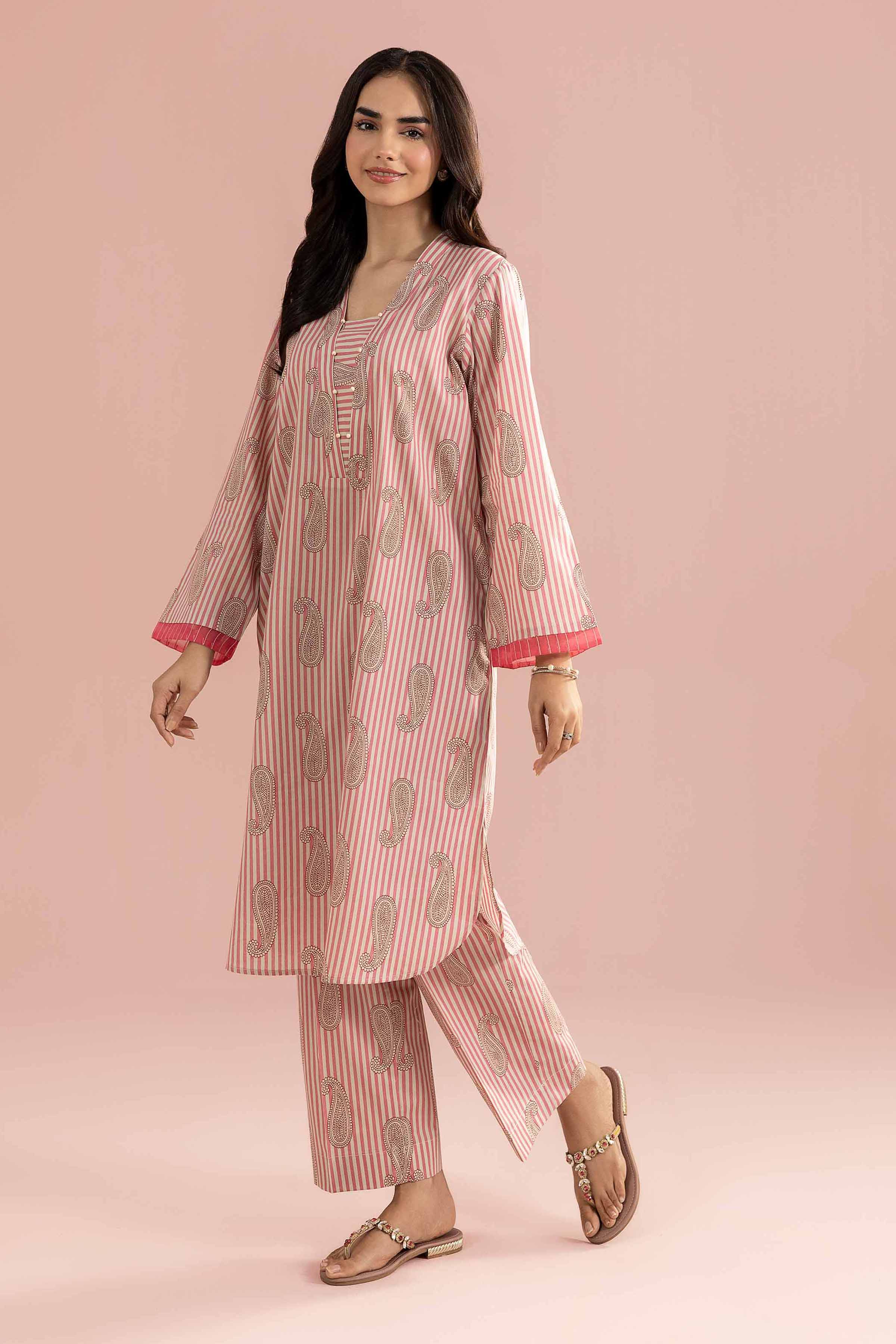 2 Piece - Printed Suit - PE26-188 for Women - Pret Collection | Nishat | Shop Online