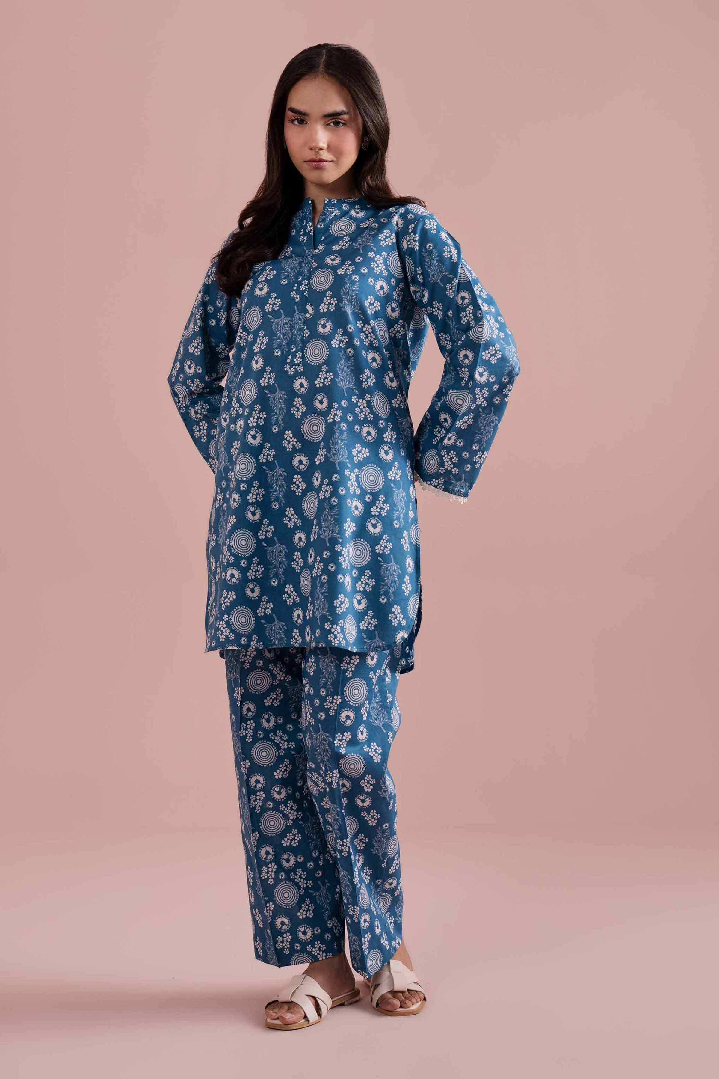 2 Piece - Printed Suit - PE26-192 for Women - Pret Collection | Nishat | Shop Online