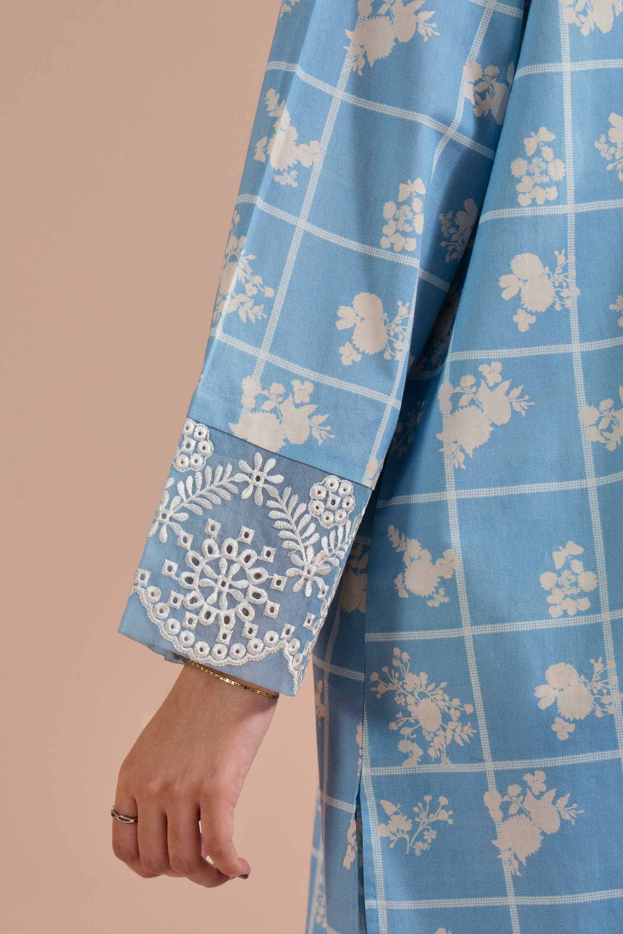 2 Piece - Printed Embroidered Suit - PE26-204 for Women - Pret Collection | Nishat | Shop Online