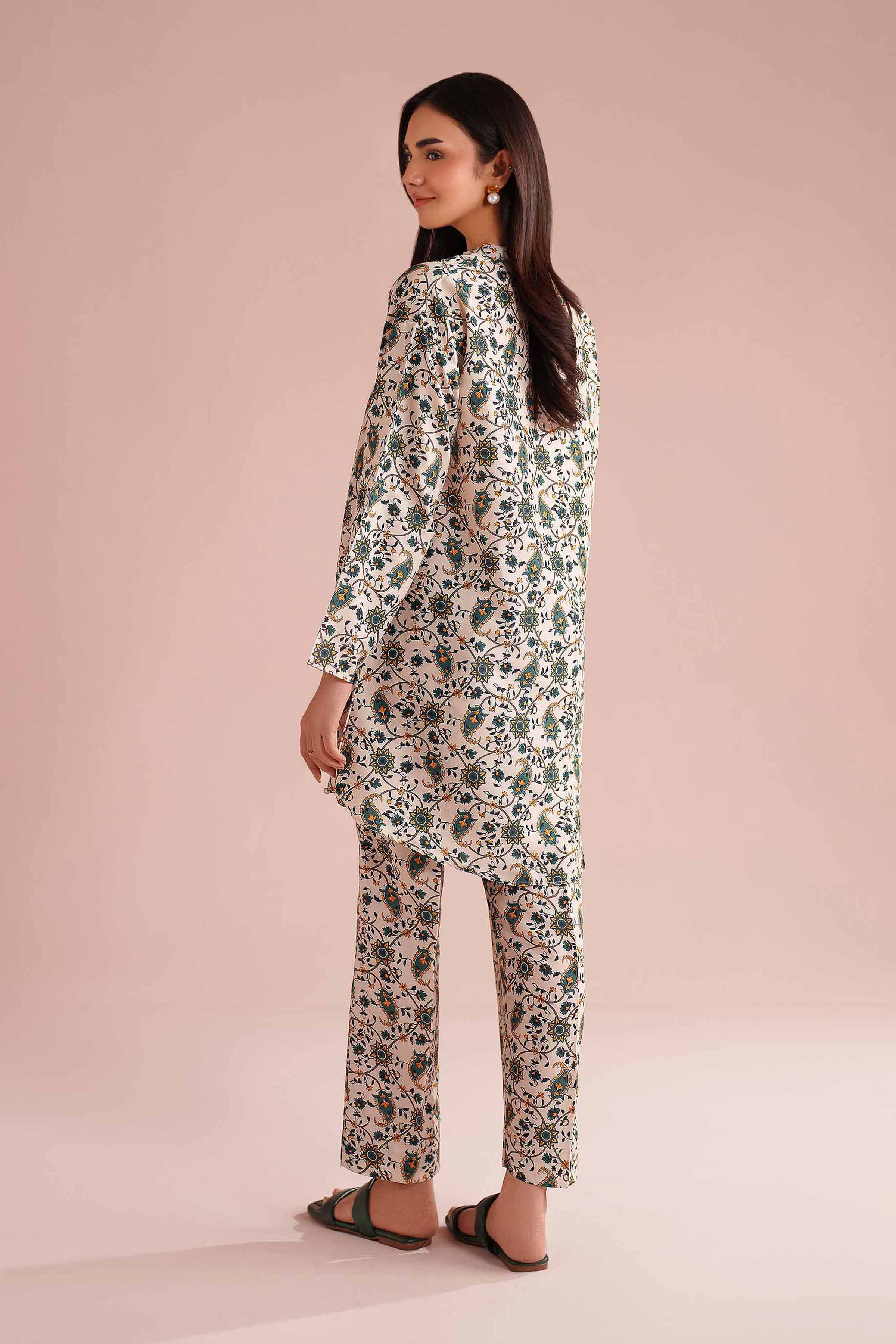 2 Piece - Printed Suit - PE26-22 for Women - Pret Collection | Nishat | Shop Online