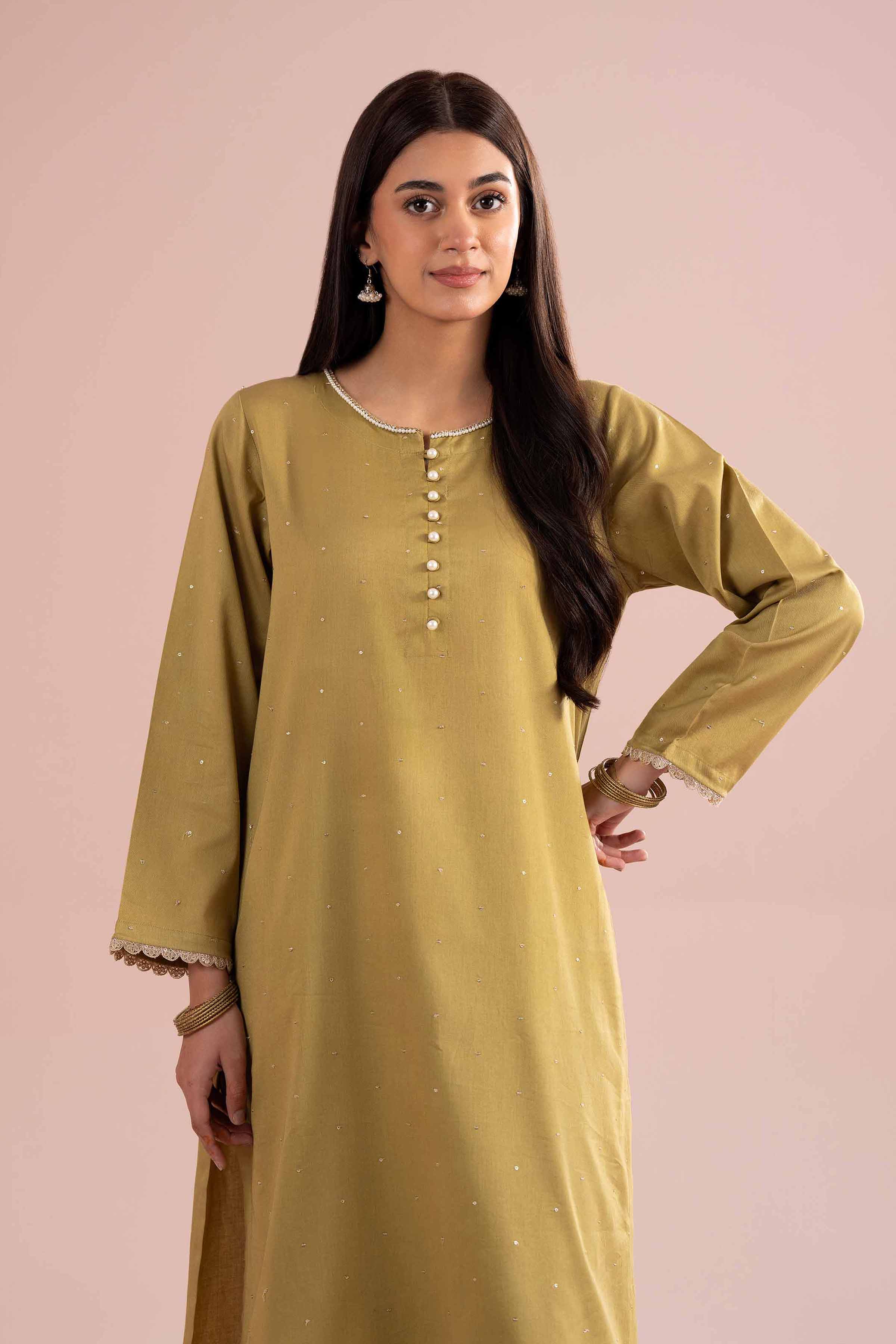 2 Piece - Embroidered Suit - PE26-247 for Women - Pret Collection | Nishat | Shop Online