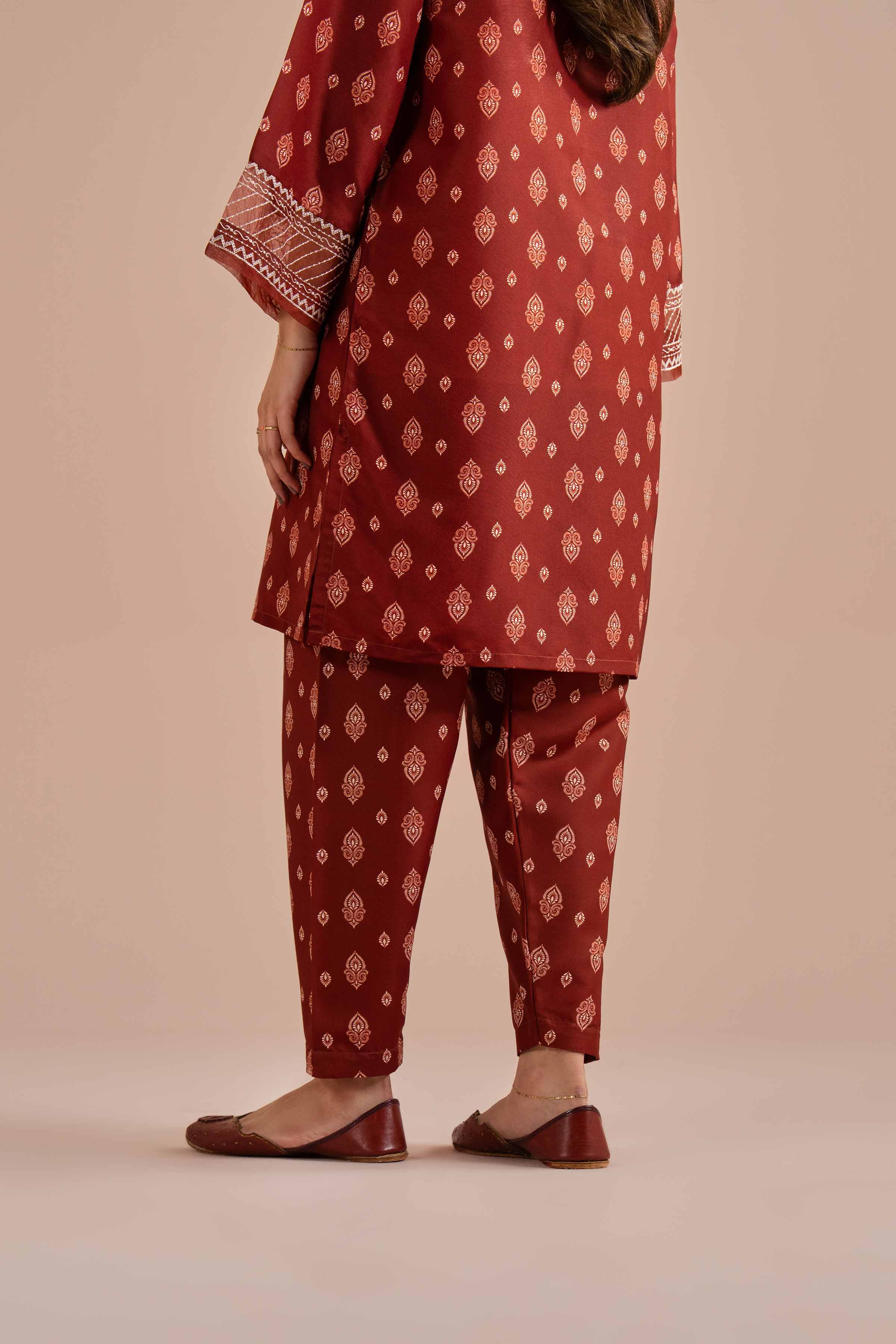 2 Piece - Printed Embroidered Suit - PE26-26 for Women - Pret Collection | Nishat | Shop Online