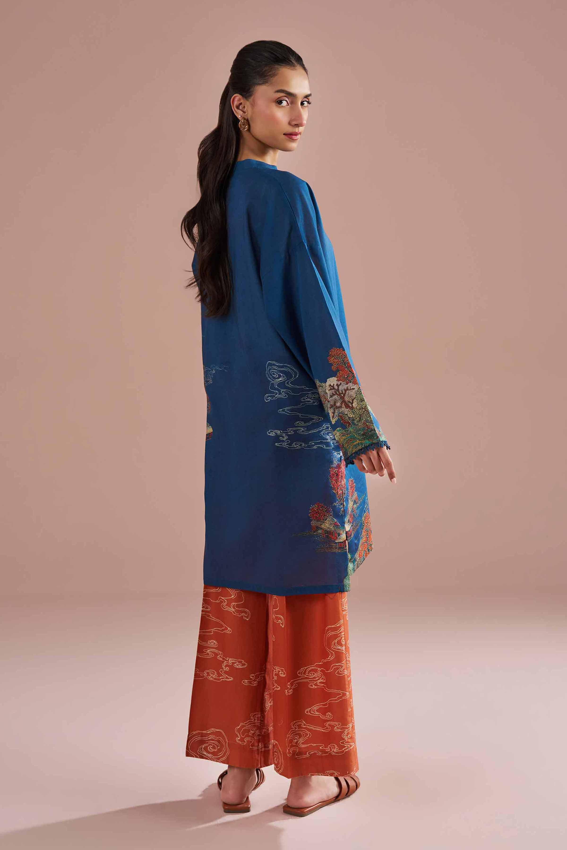 2 Piece - Printed Suit - PE26-268 for Women - Pret Collection | Nishat | Shop Online