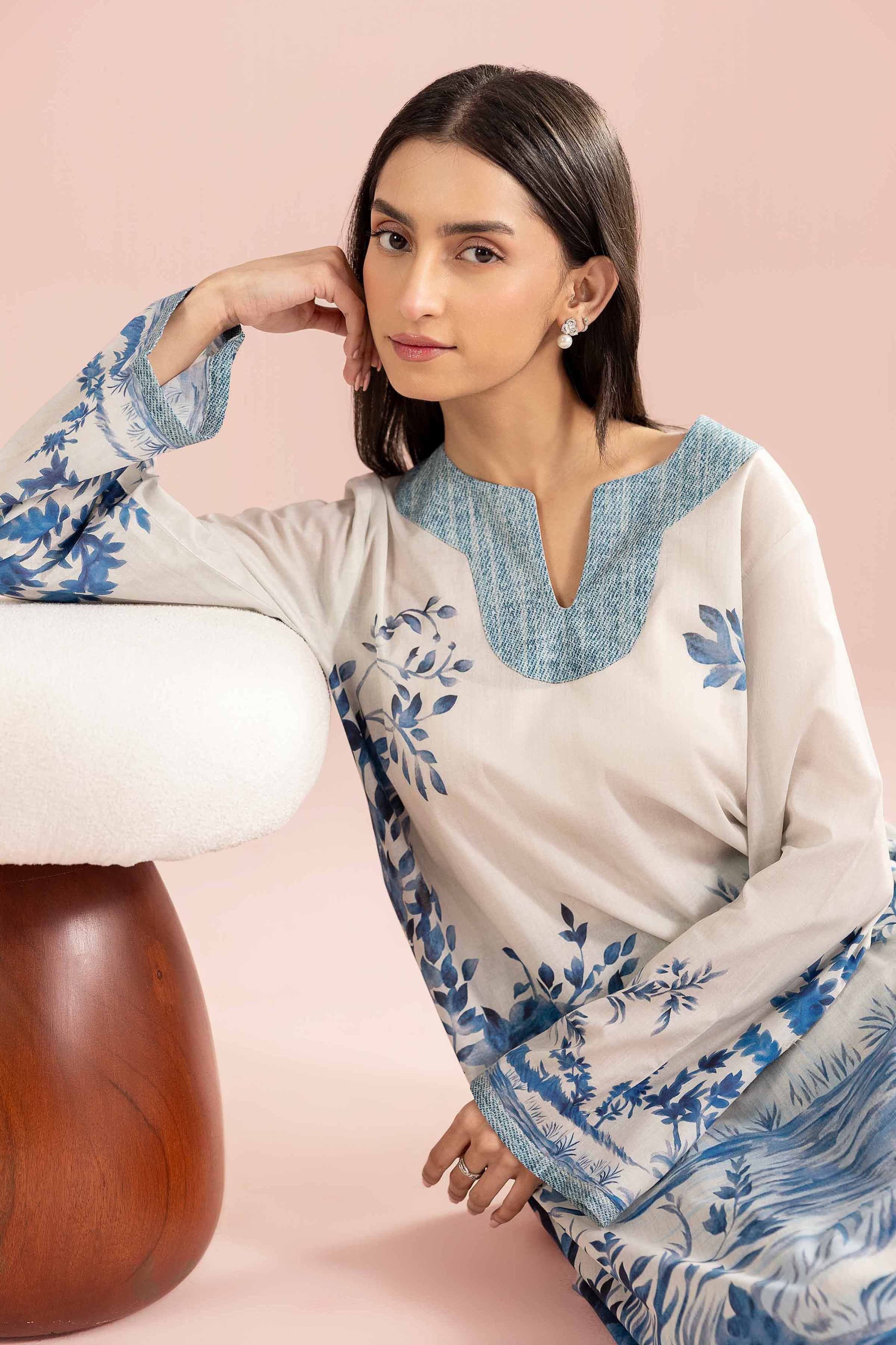 2 Piece - Printed Suit - PE26-276 for Women - Pret Collection | Nishat | Shop Online