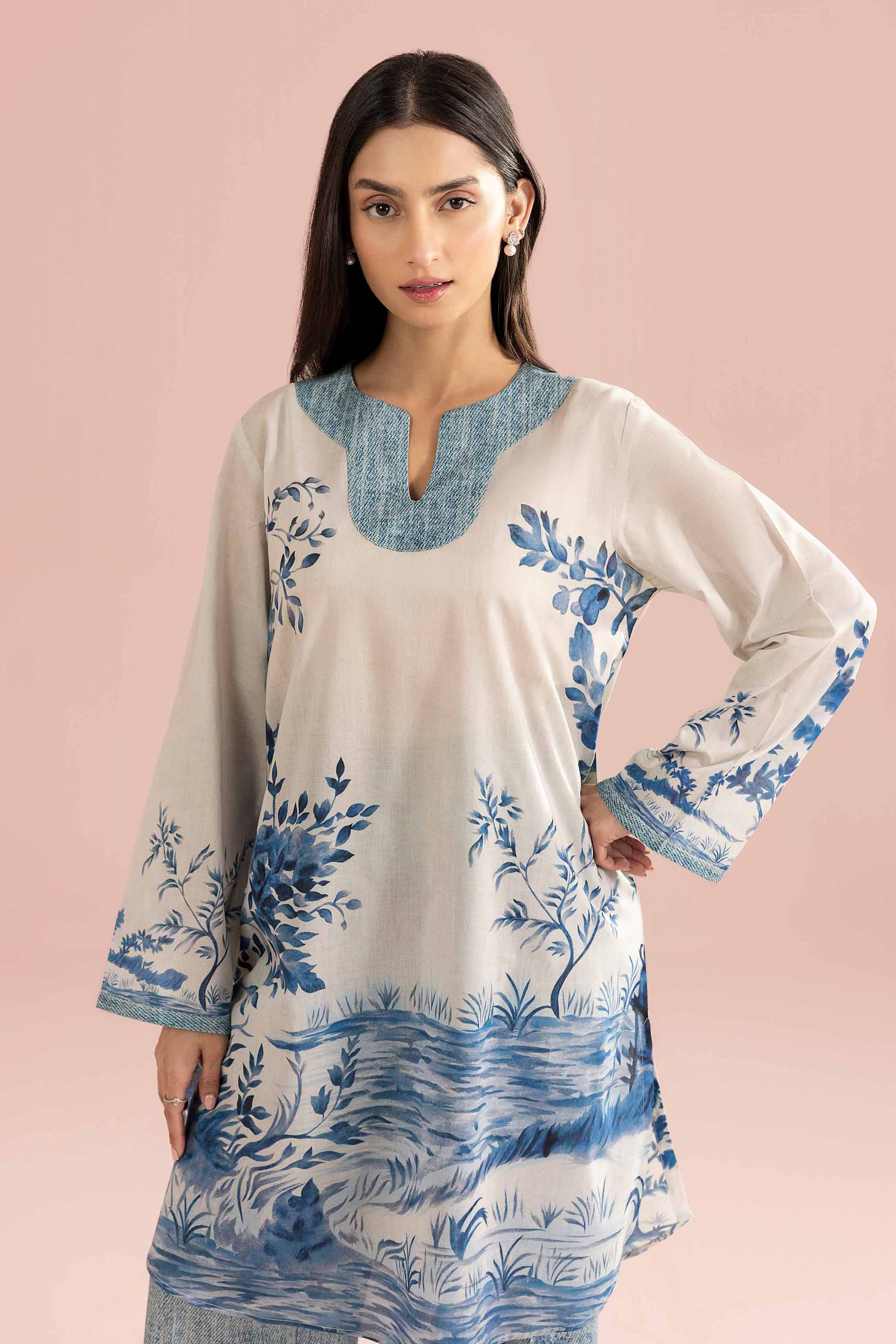 2 Piece - Printed Suit - PE26-276 for Women - Pret Collection | Nishat | Shop Online