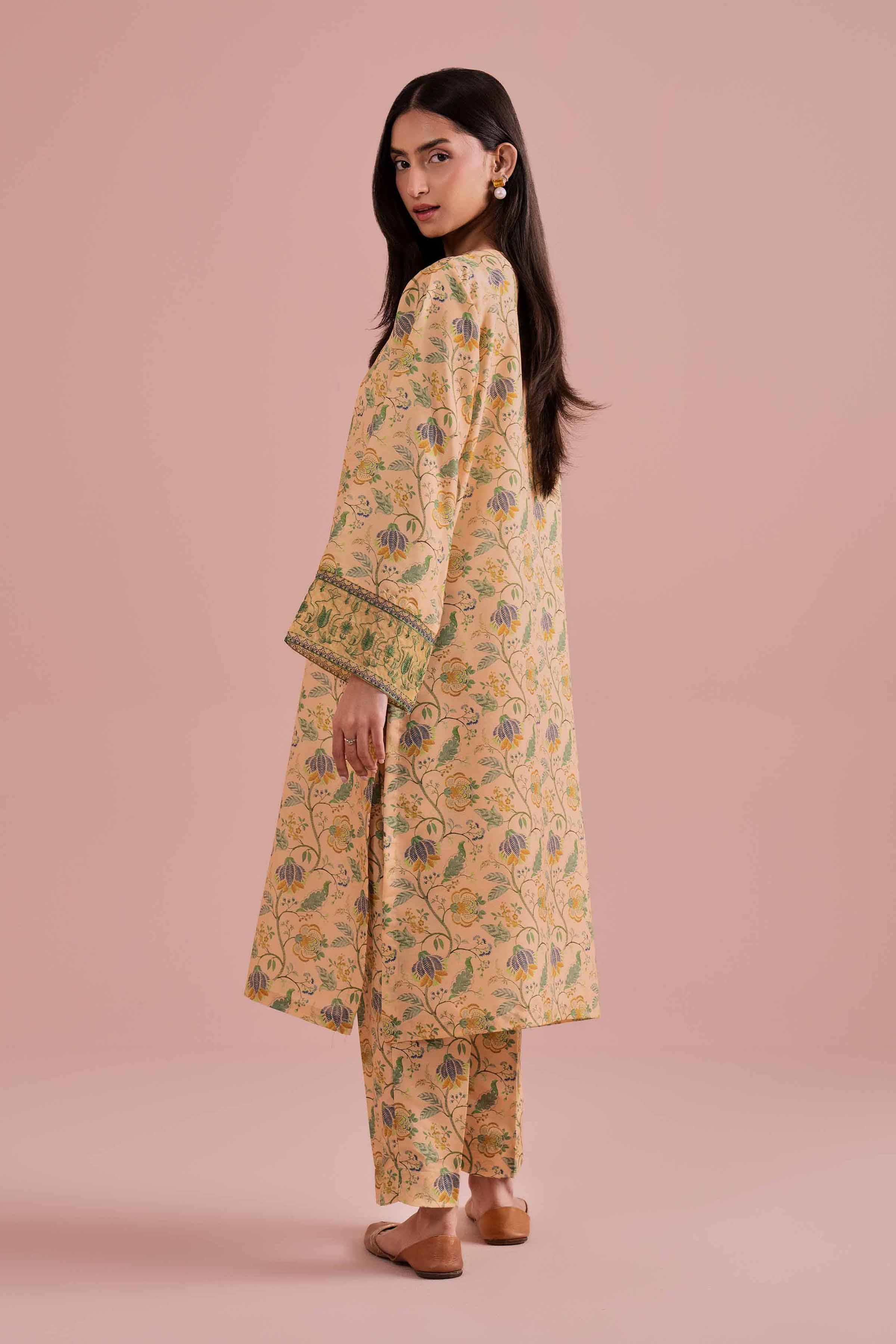 2 Piece - Printed Embroidered Suit - PE26-29 for Women - Pret Collection | Nishat | Shop Online