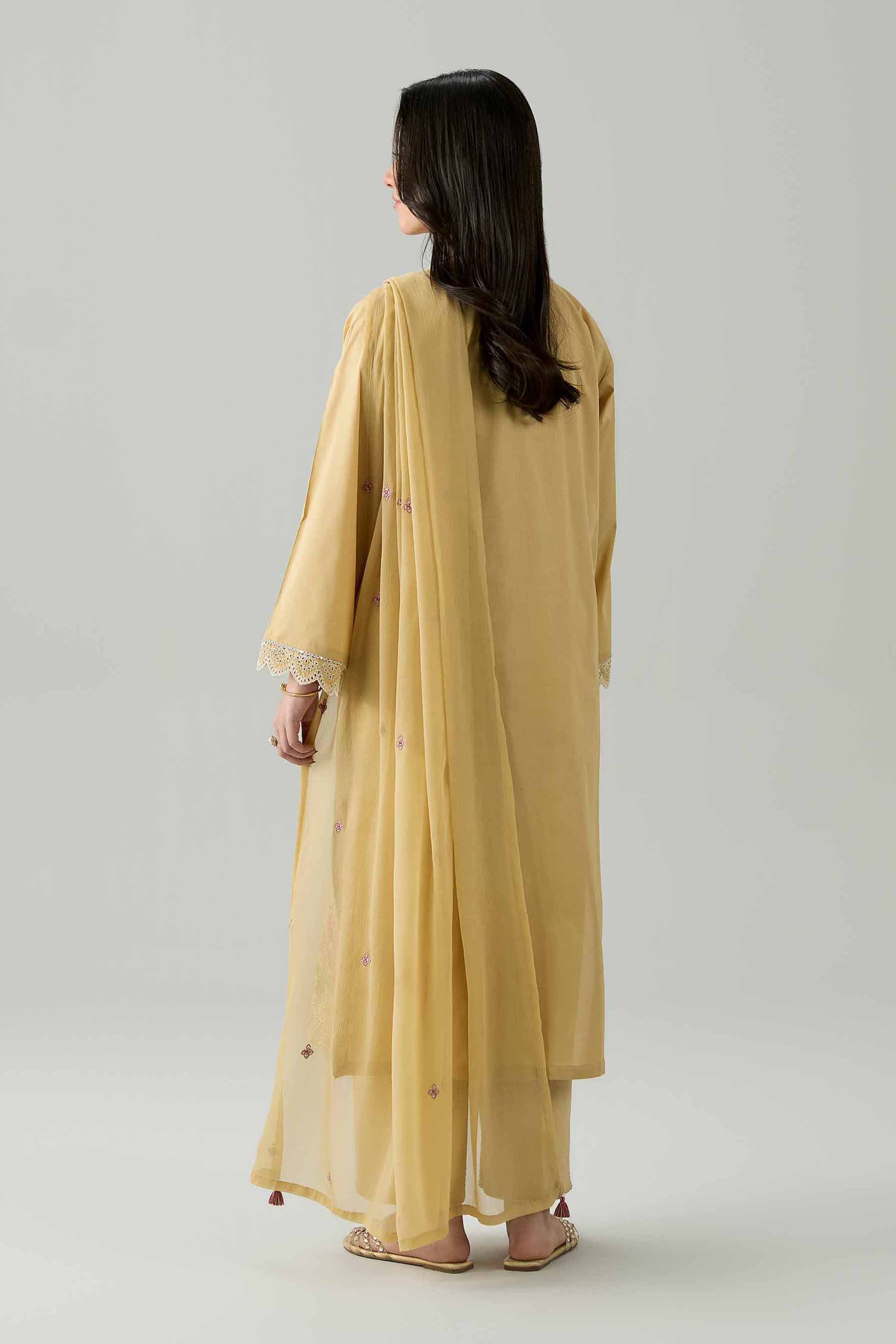 3 Piece - Embroidered Suit - PE26-295