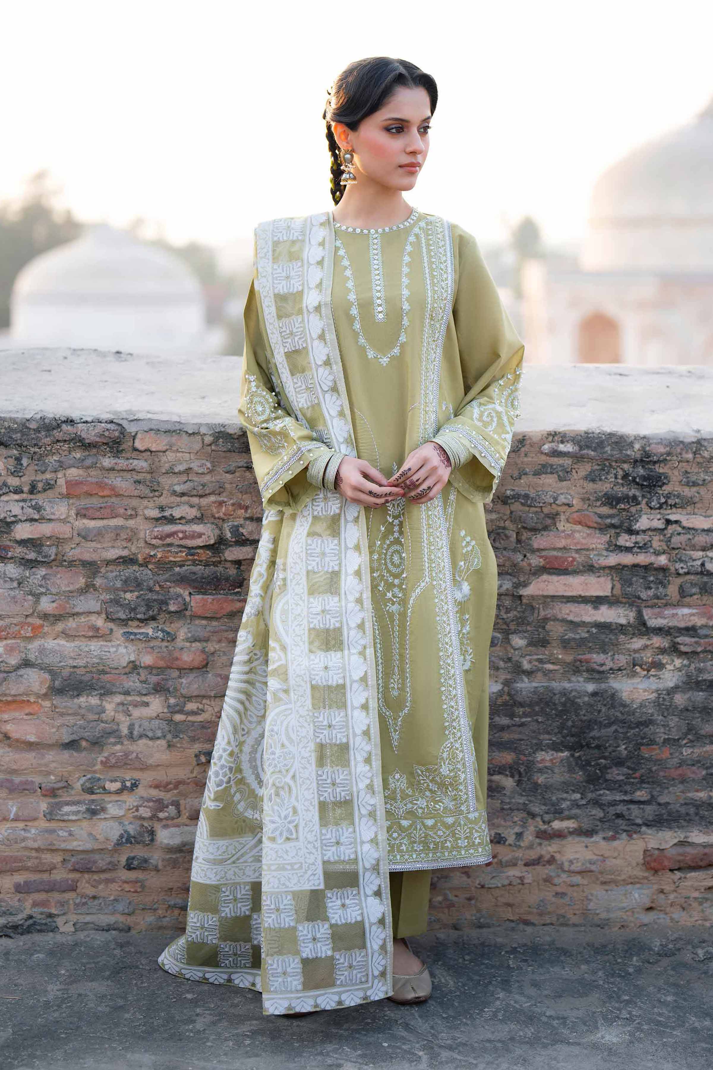 3 Piece - Embroidered Suit - PE26-314