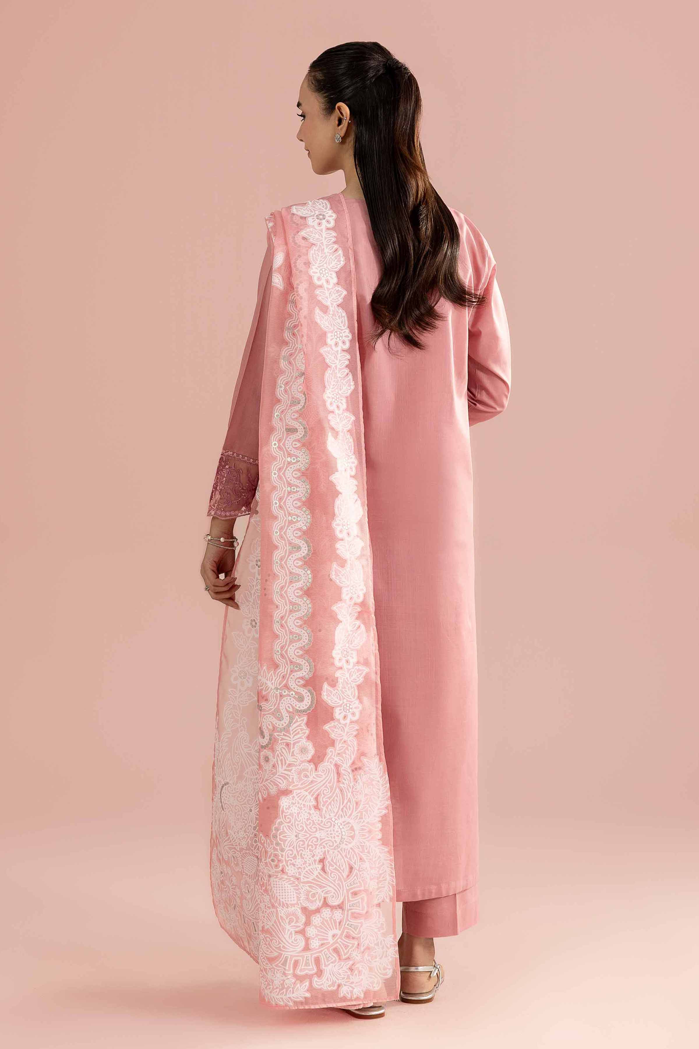 3 Piece - Embroidered Suit - PE26-315 for Women - Pret Collection | Nishat | Shop Online