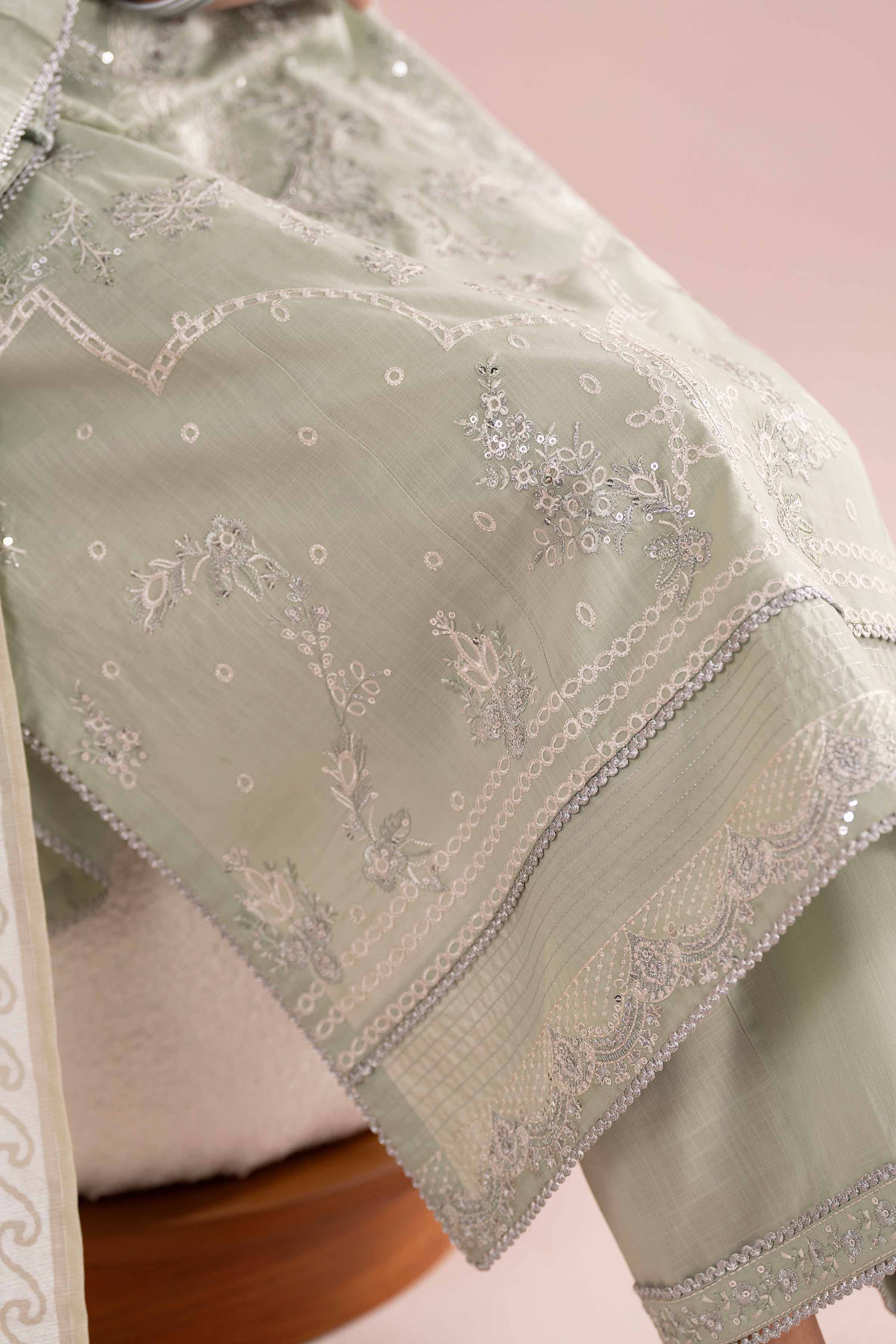 3 Piece - Embroidered Suit - PE26-316 for Women - Pret Collection | Nishat | Shop Online