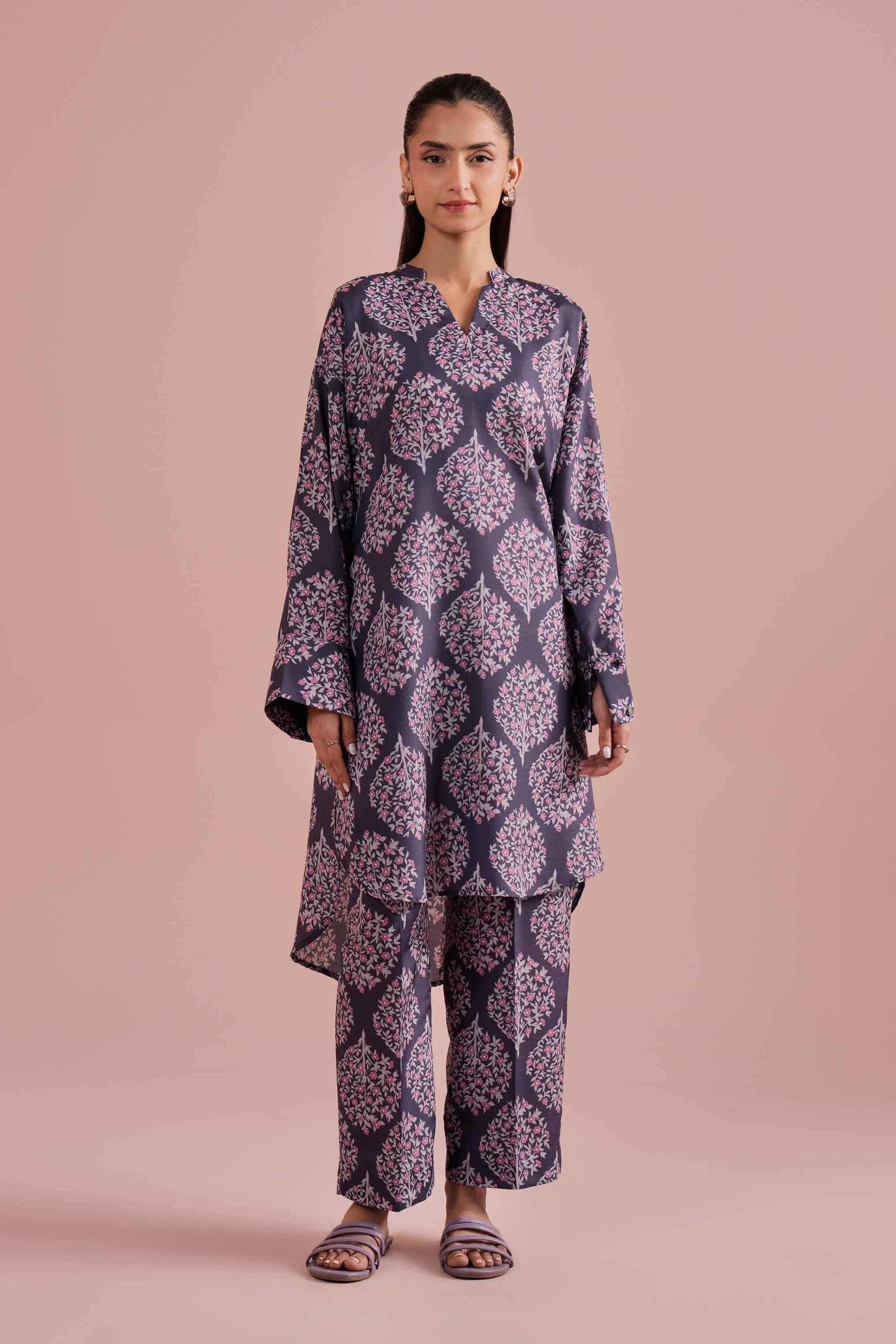 2 Piece - Printed Suit - PE26-343 for Women - Pret Collection | Nishat | Shop Online
