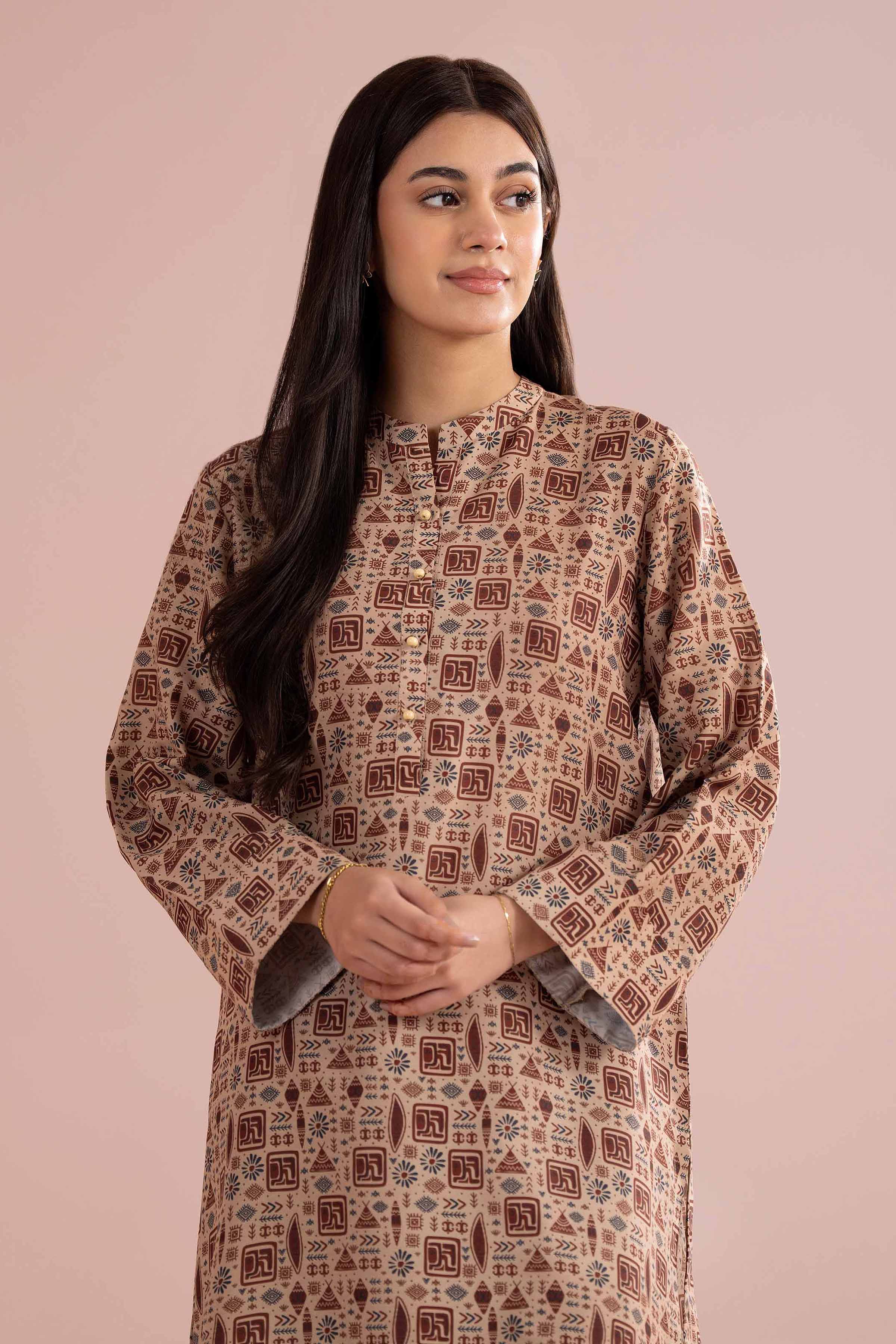 2 Piece - Printed Suit - PE26-347 for Women - Pret Collection | Nishat | Shop Online