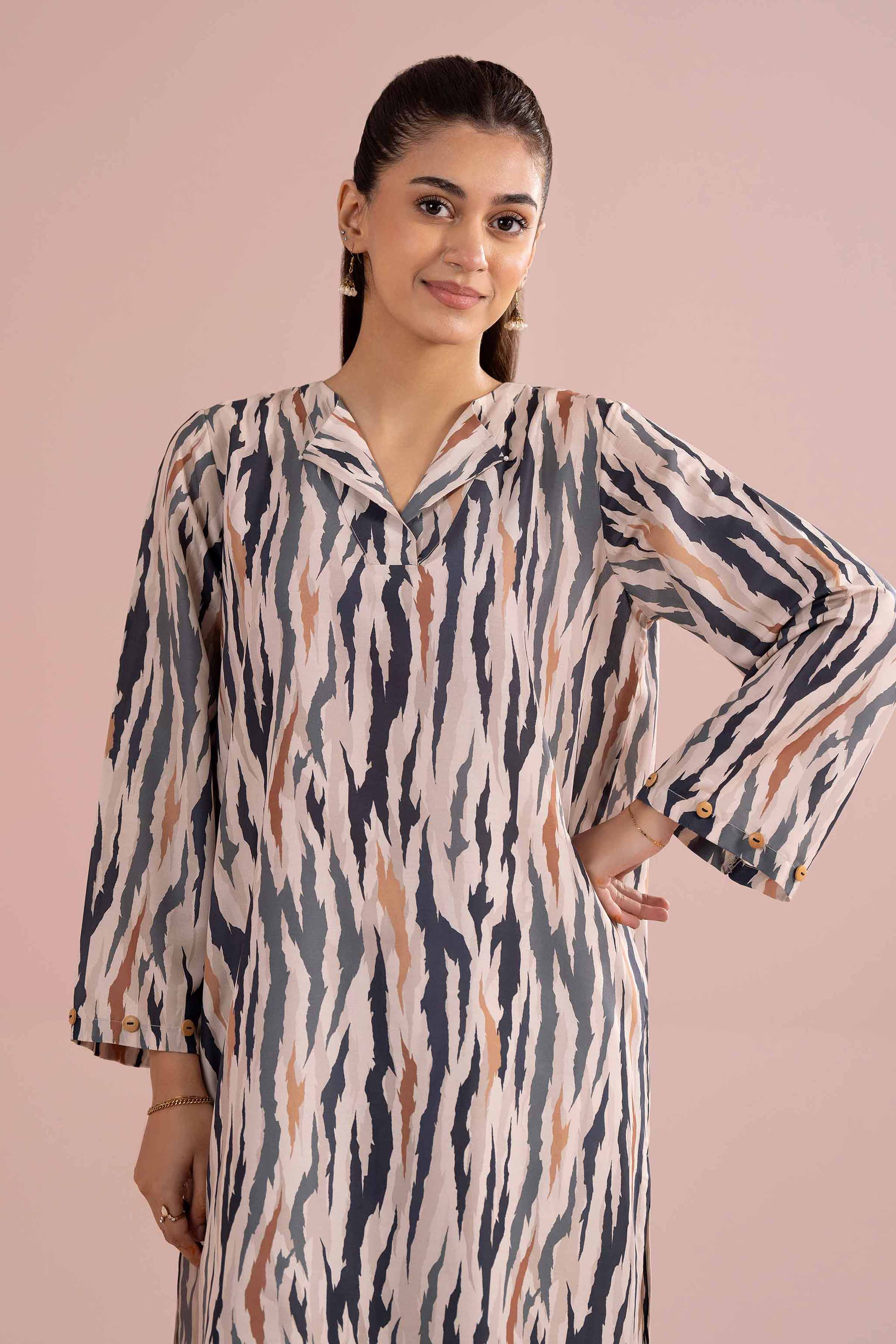 2 Piece - Printed Suit - PE26-365 for Women - Pret Collection | Nishat | Shop Online