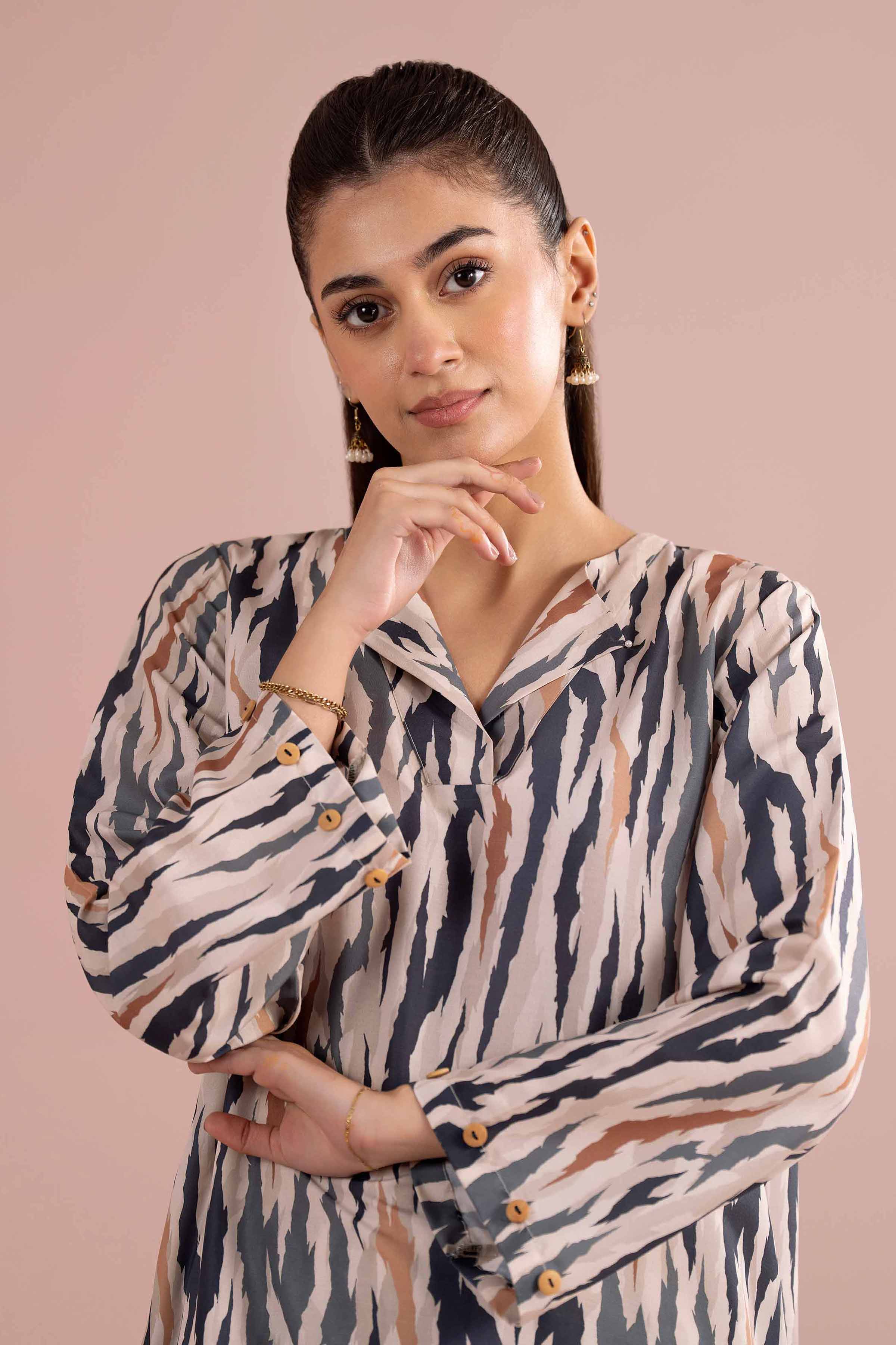 2 Piece - Printed Suit - PE26-365 for Women - Pret Collection | Nishat | Shop Online