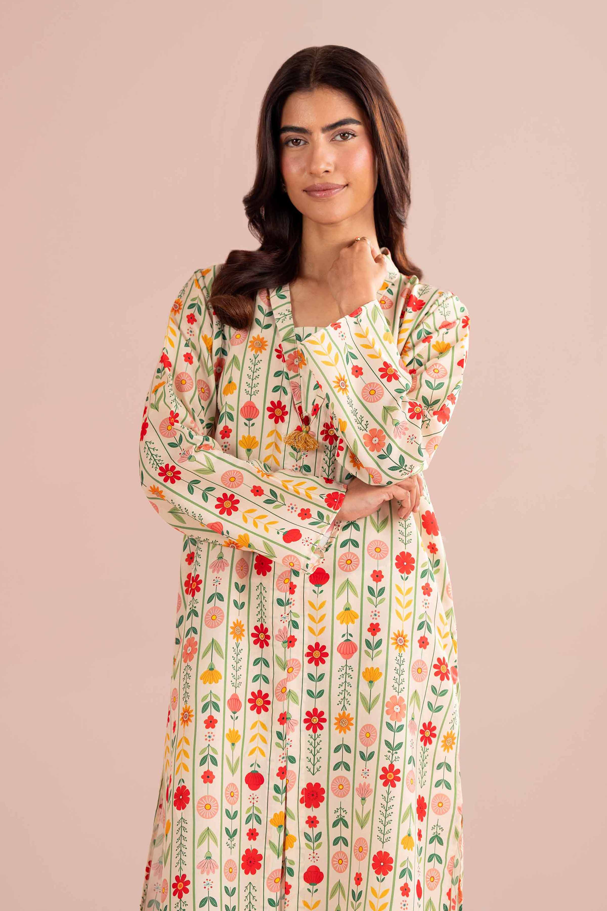 2 Piece - Printed Suit - PE26-367 for Women - Pret Collection | Nishat | Shop Online