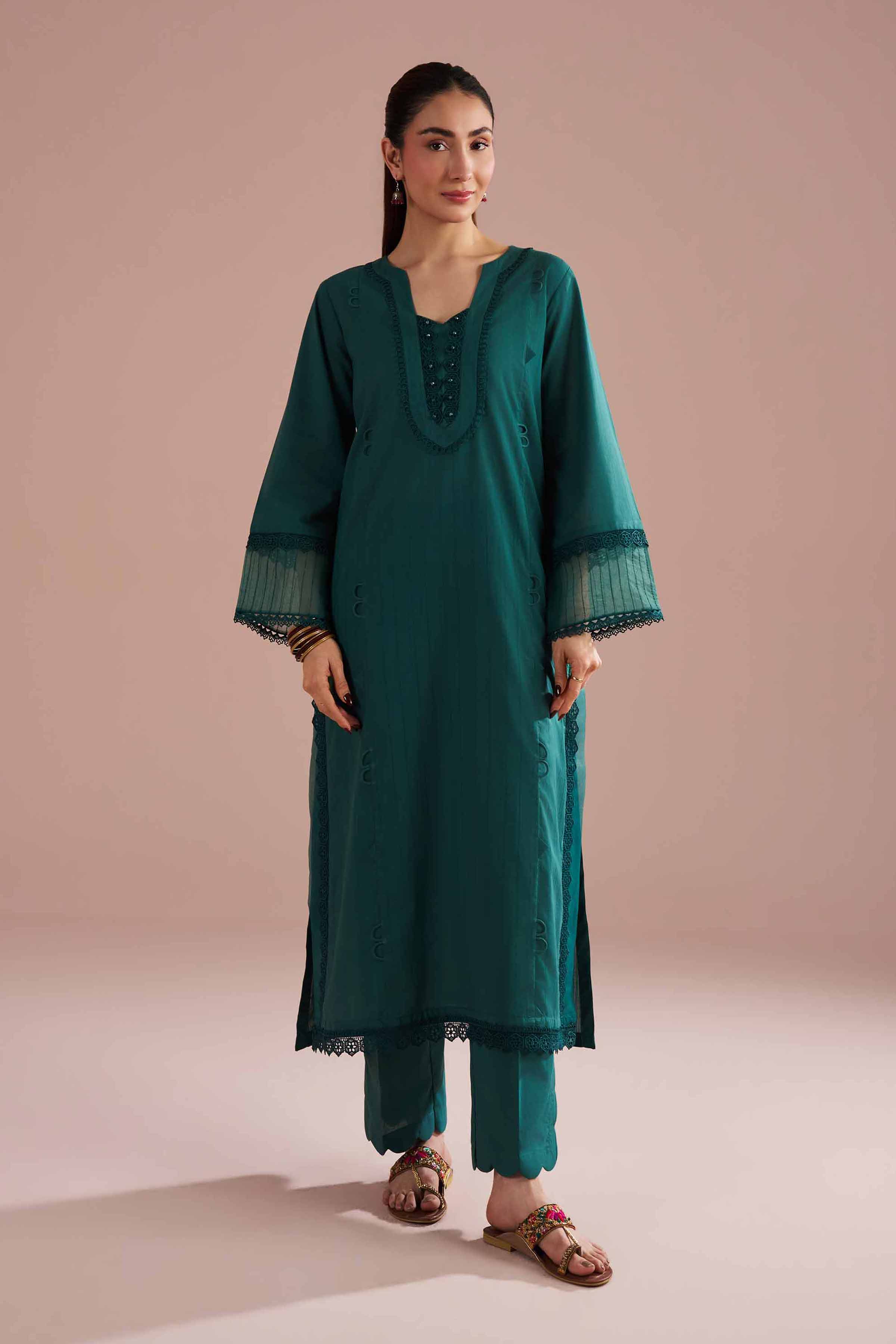 2 Piece - Basic Suit - PE26-38 for Women - Pret Collection | Nishat | Shop Online