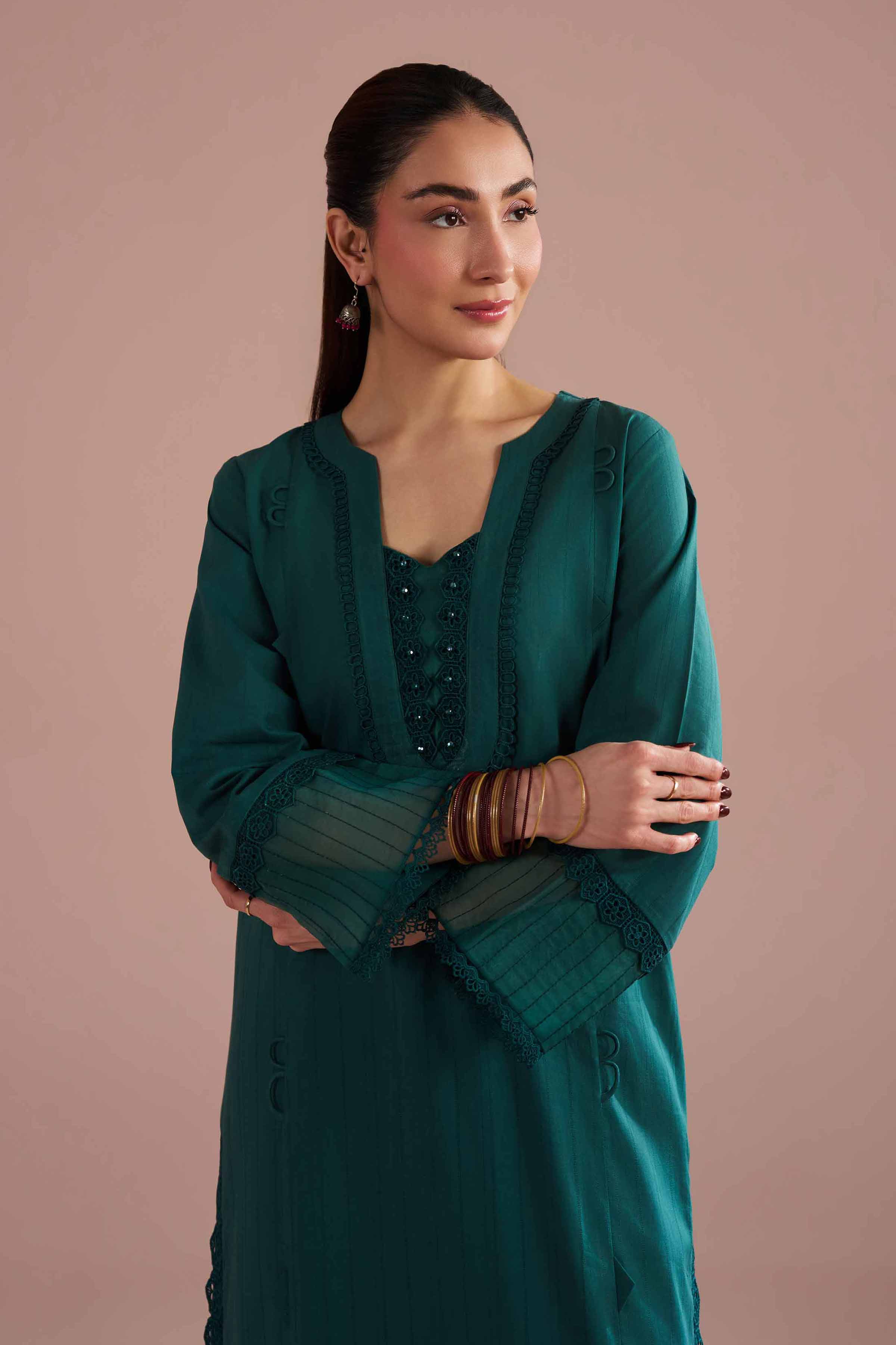2 Piece - Basic Suit - PE26-38 for Women - Pret Collection | Nishat | Shop Online