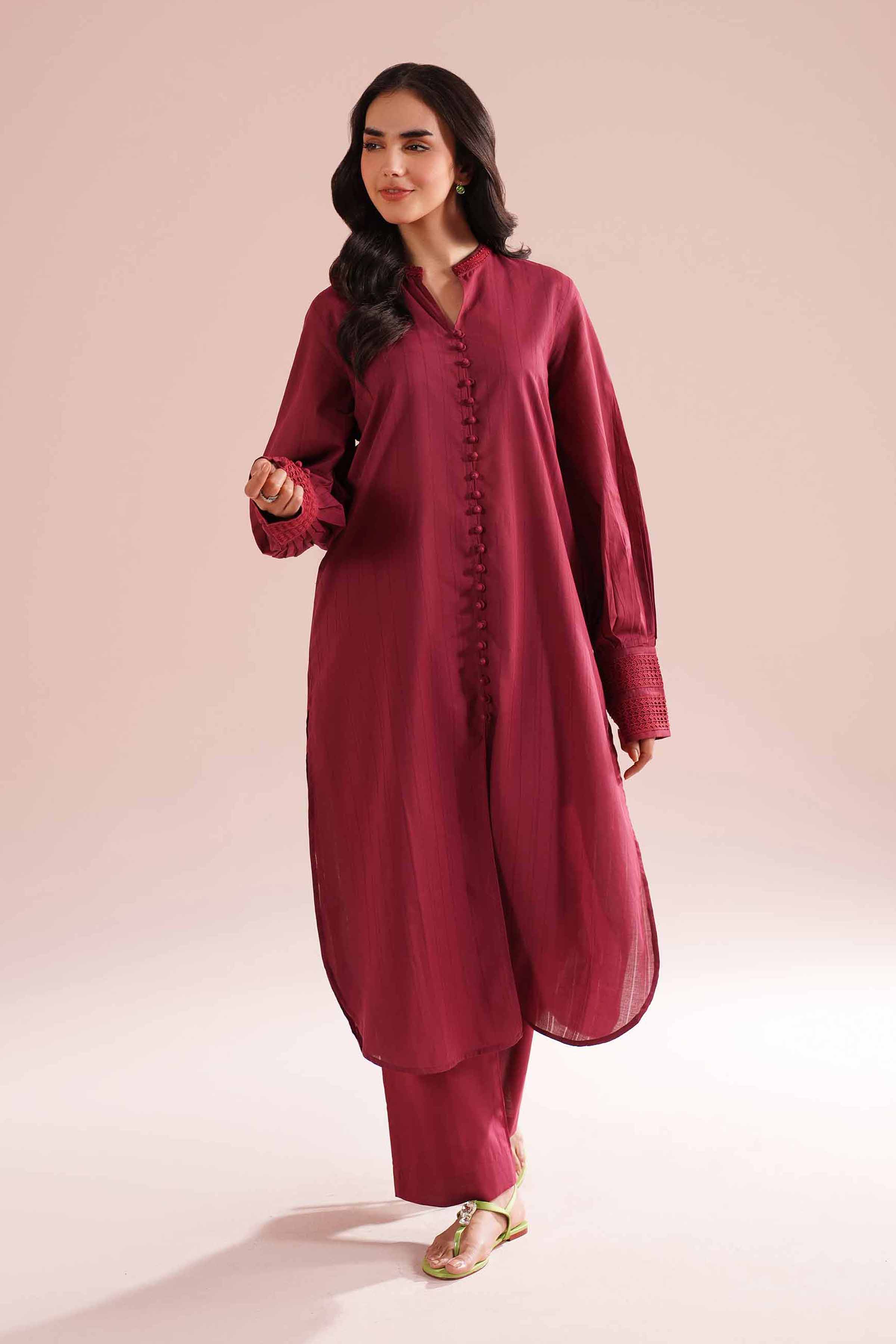 2 Piece - Basic Suit - PE26-39 for Women - Pret Collection | Nishat | Shop Online