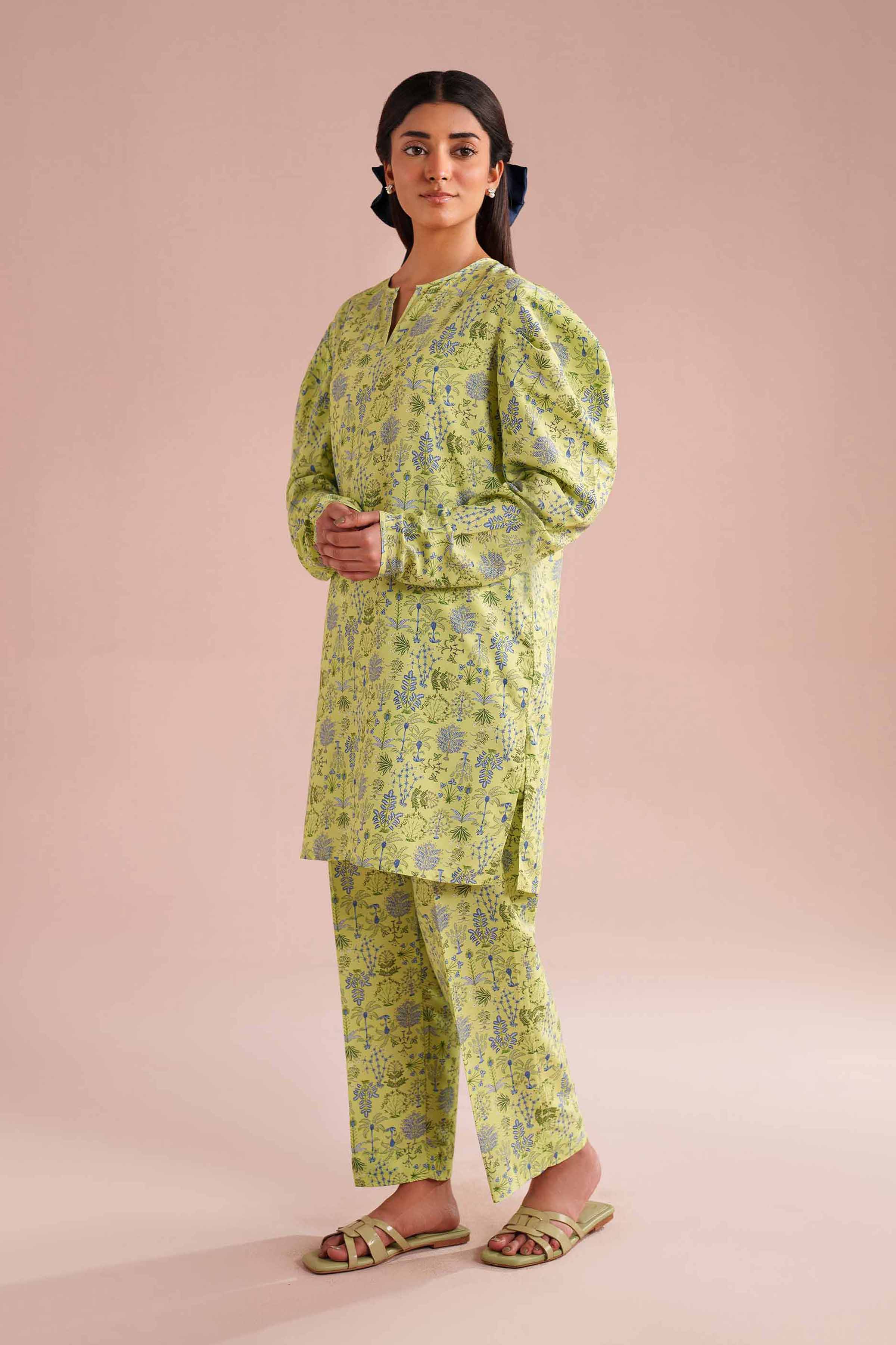 2 Piece - Printed Suit - PE26-420 for Women - Pret Collection | Nishat | Shop Online