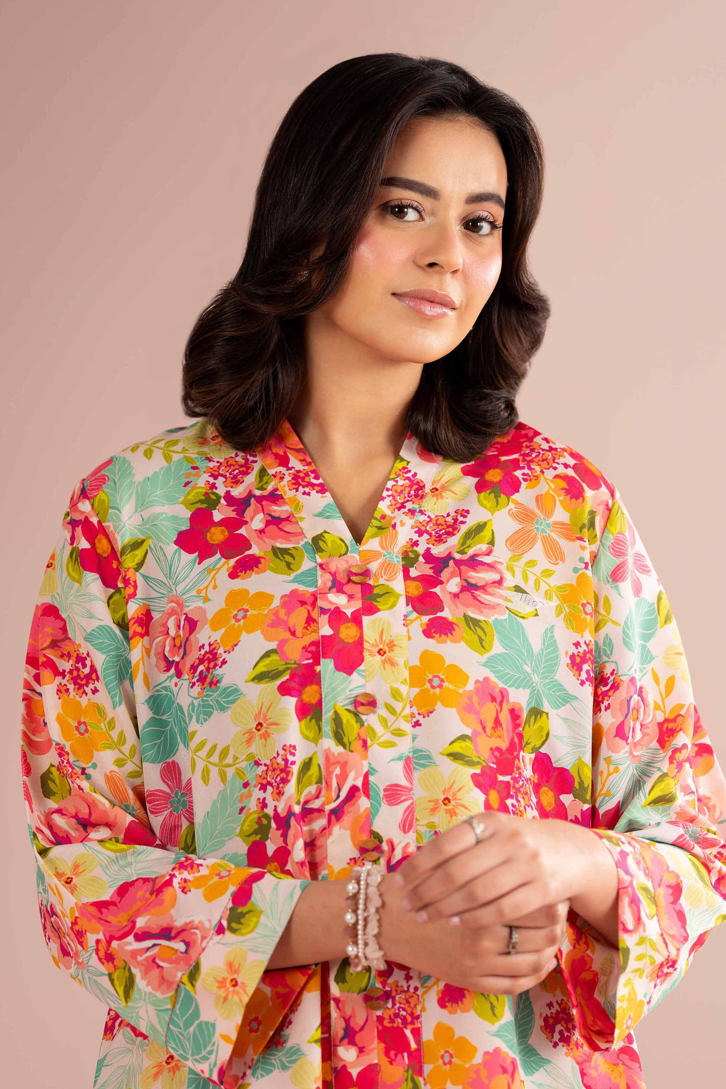 2 Piece - Printed Suit - PE26-423 for Women - Pret Collection | Nishat | Shop Online