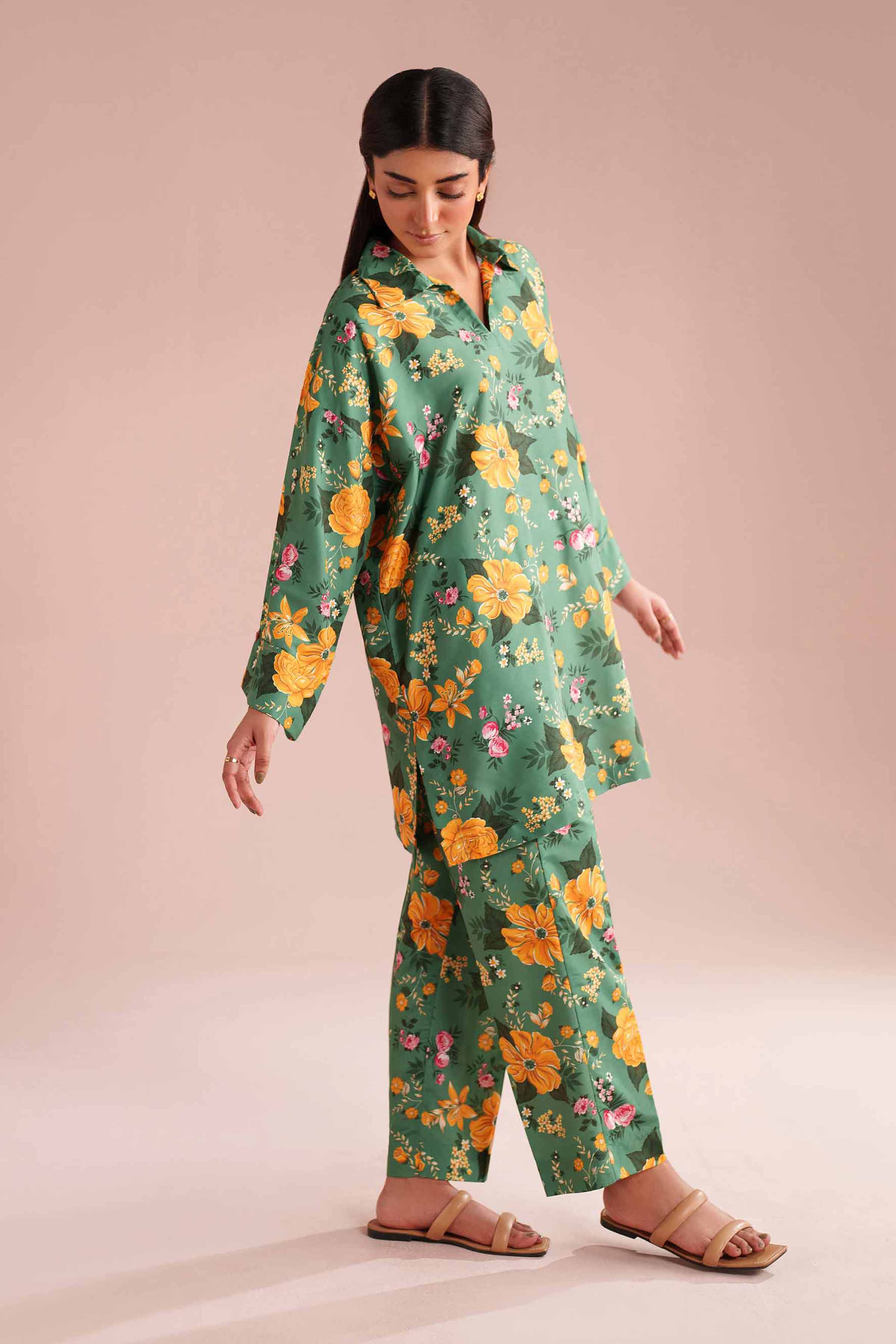 2 Piece - Printed Suit - PE26-431 for Women - Pret Collection | Nishat | Shop Online