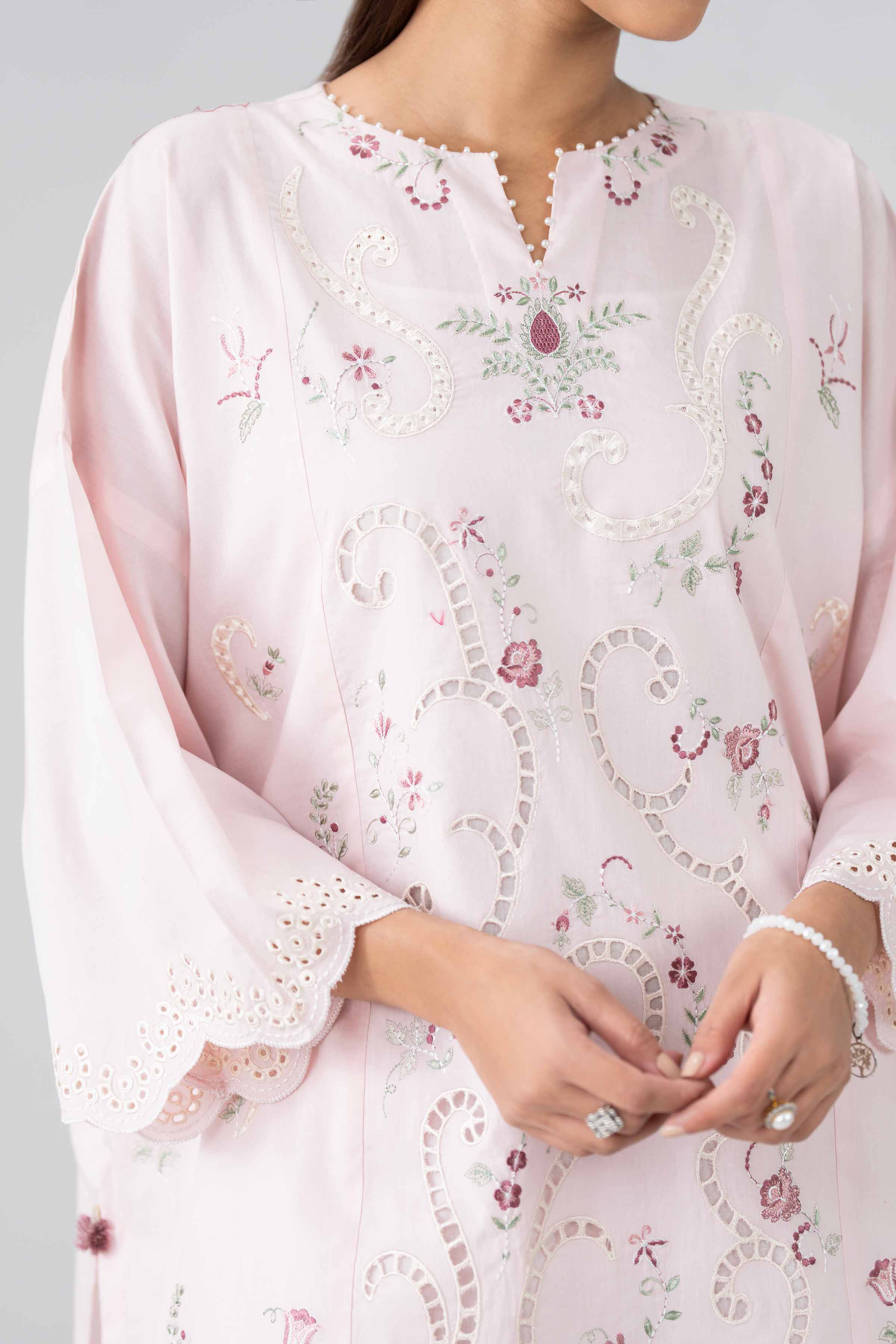 2 Piece - Embroidered Suit - PE26-453