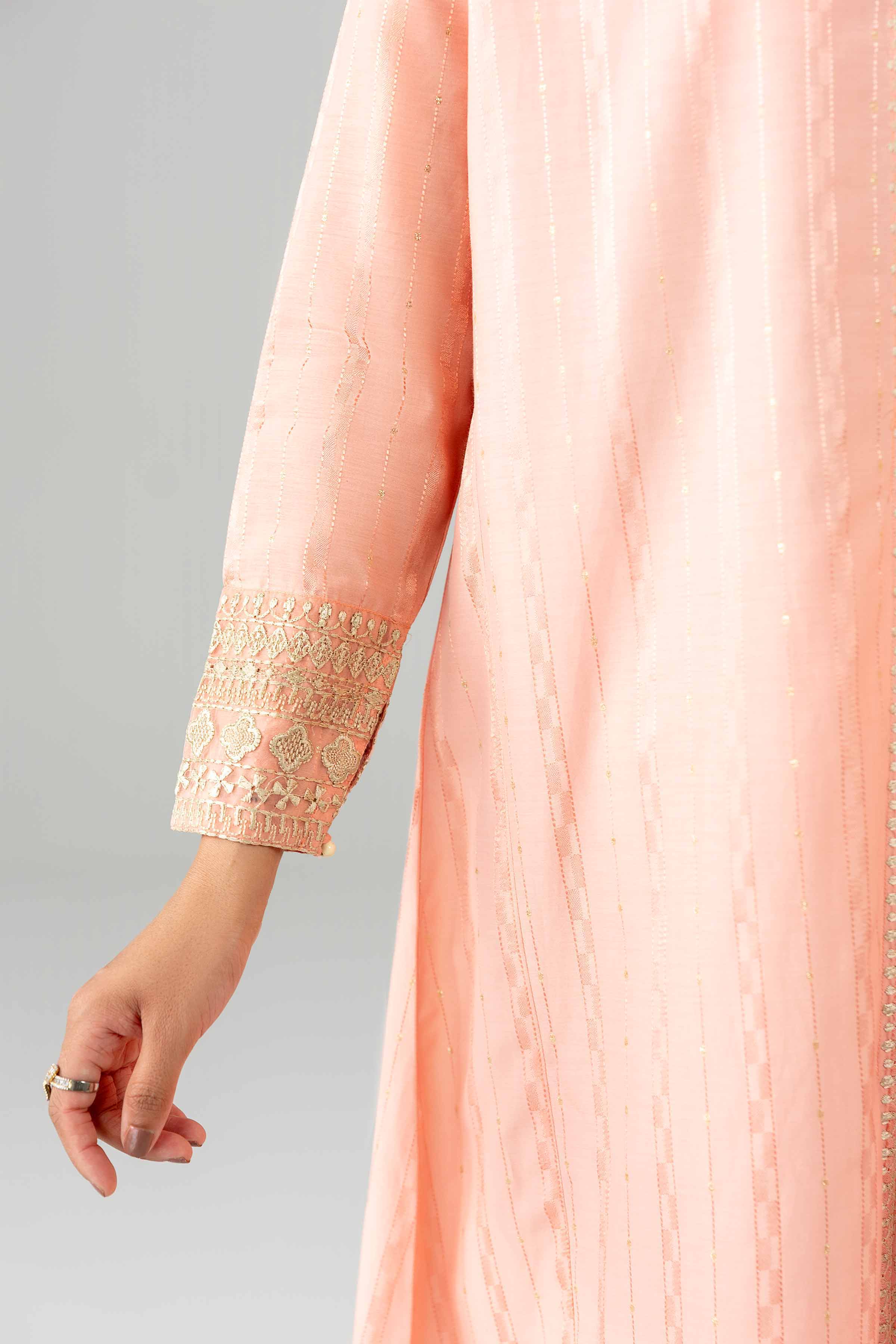 2 Piece - Embroidered Suit - PE26-462