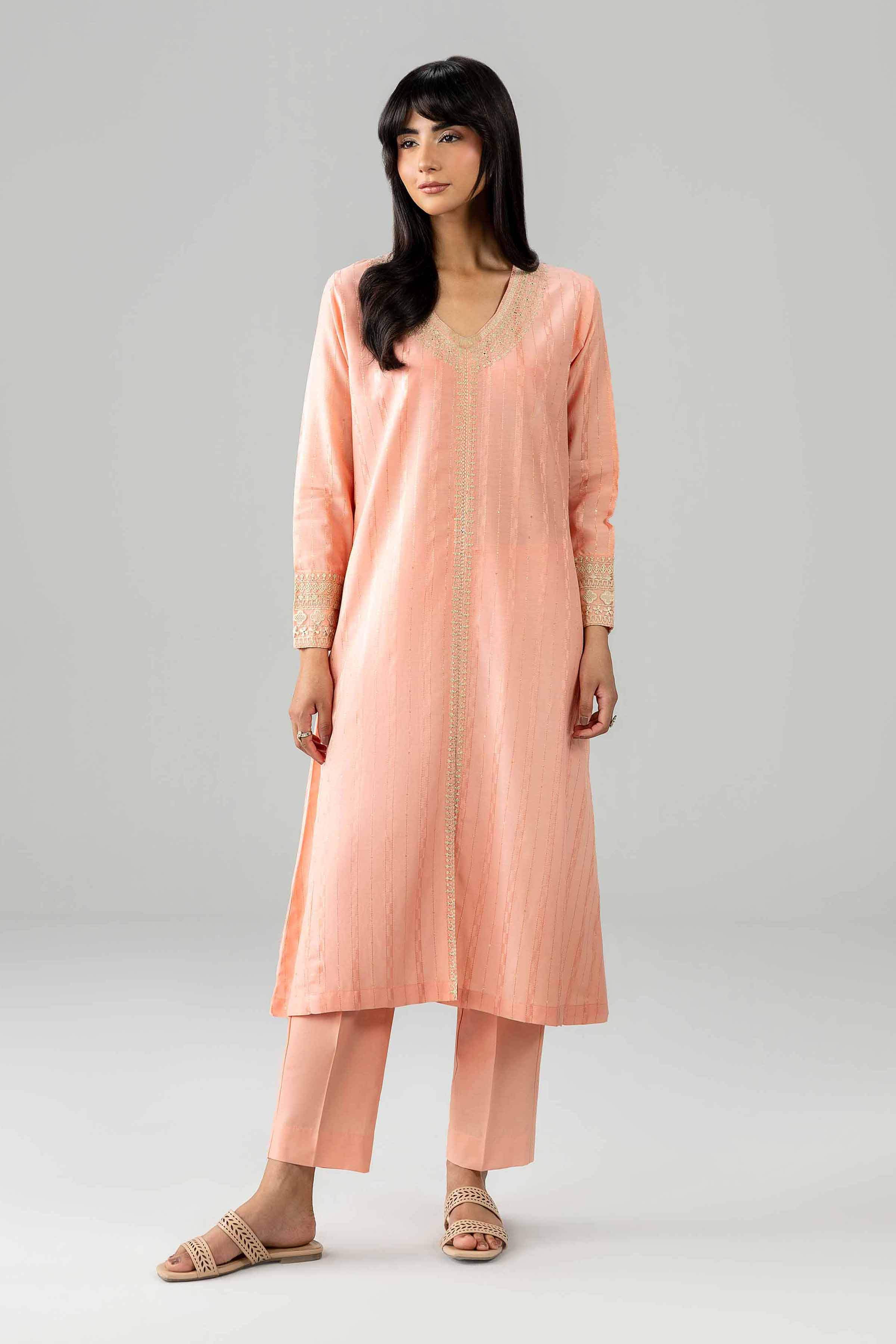 2 Piece - Embroidered Suit - PE26-462