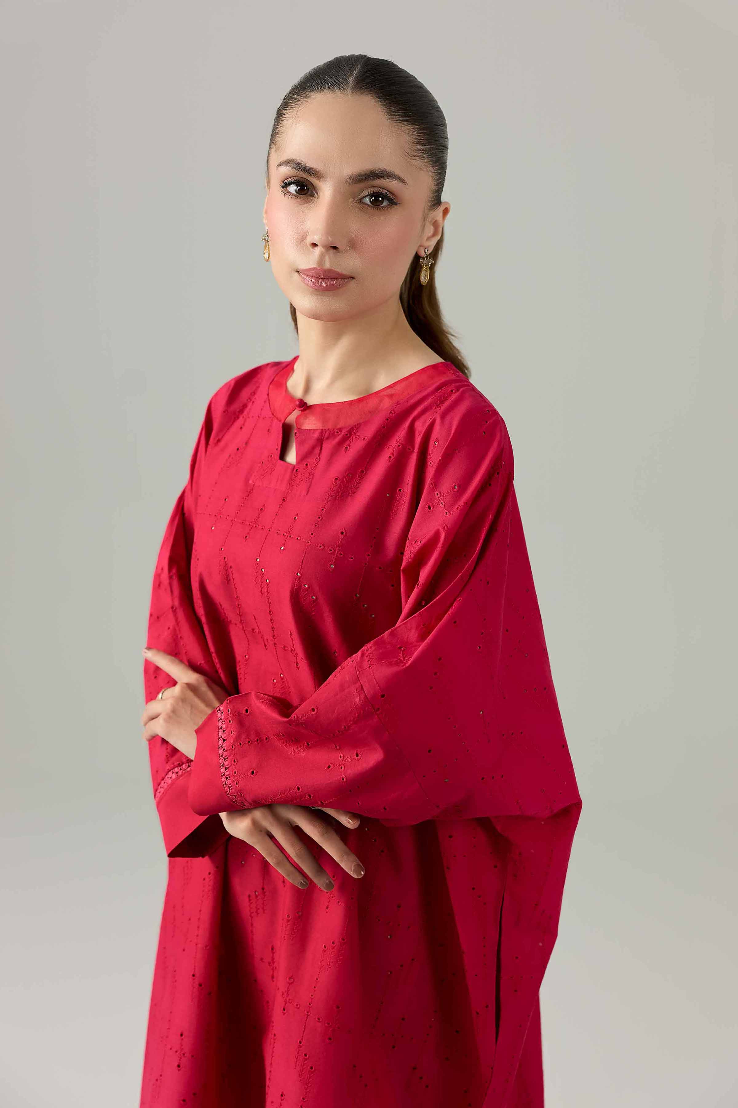2 Piece - Embroidered Suit - PE26-471