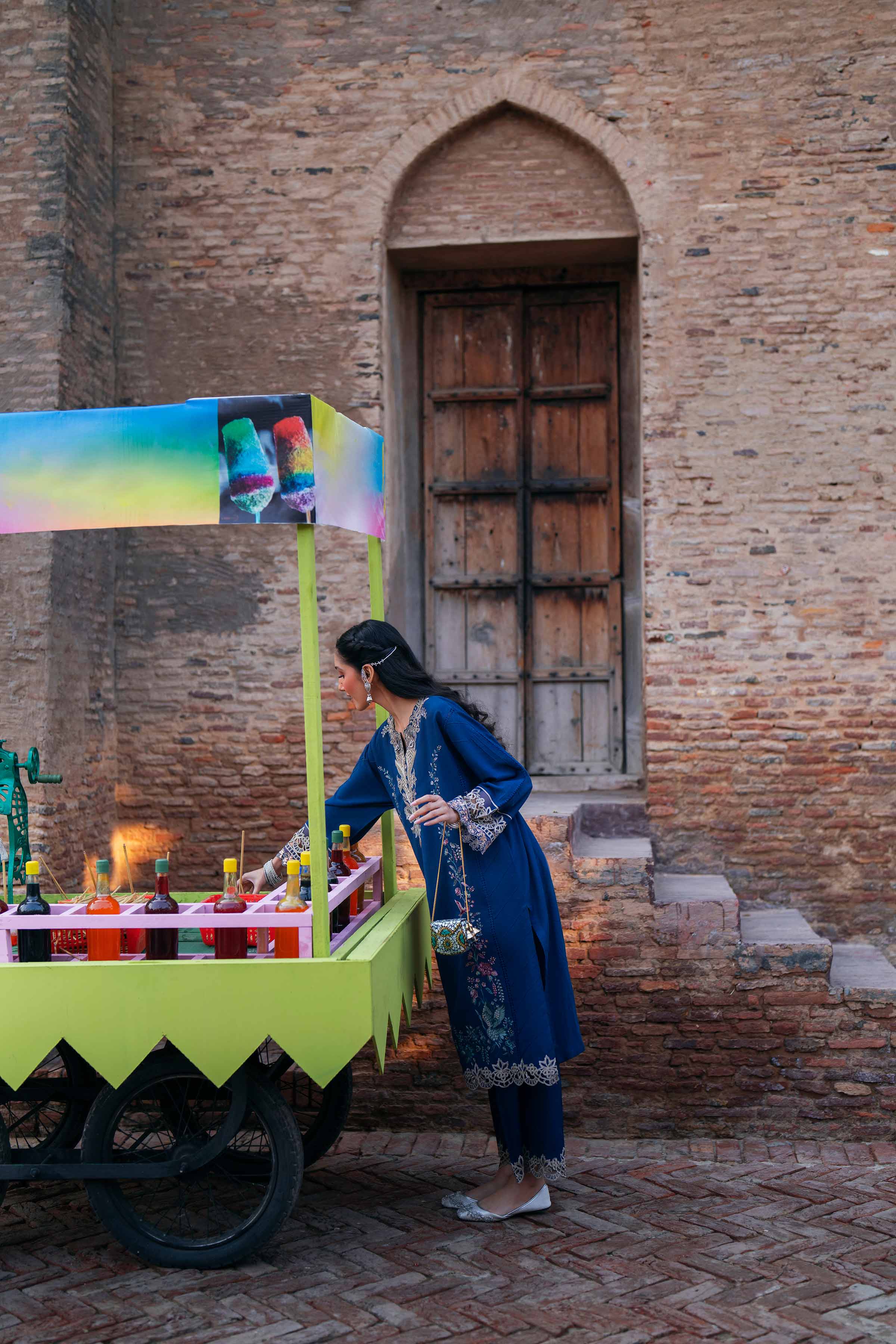 2 Piece - Embroidered Suit - PE26-47 for Women - Pret Collection | Nishat | Shop Online