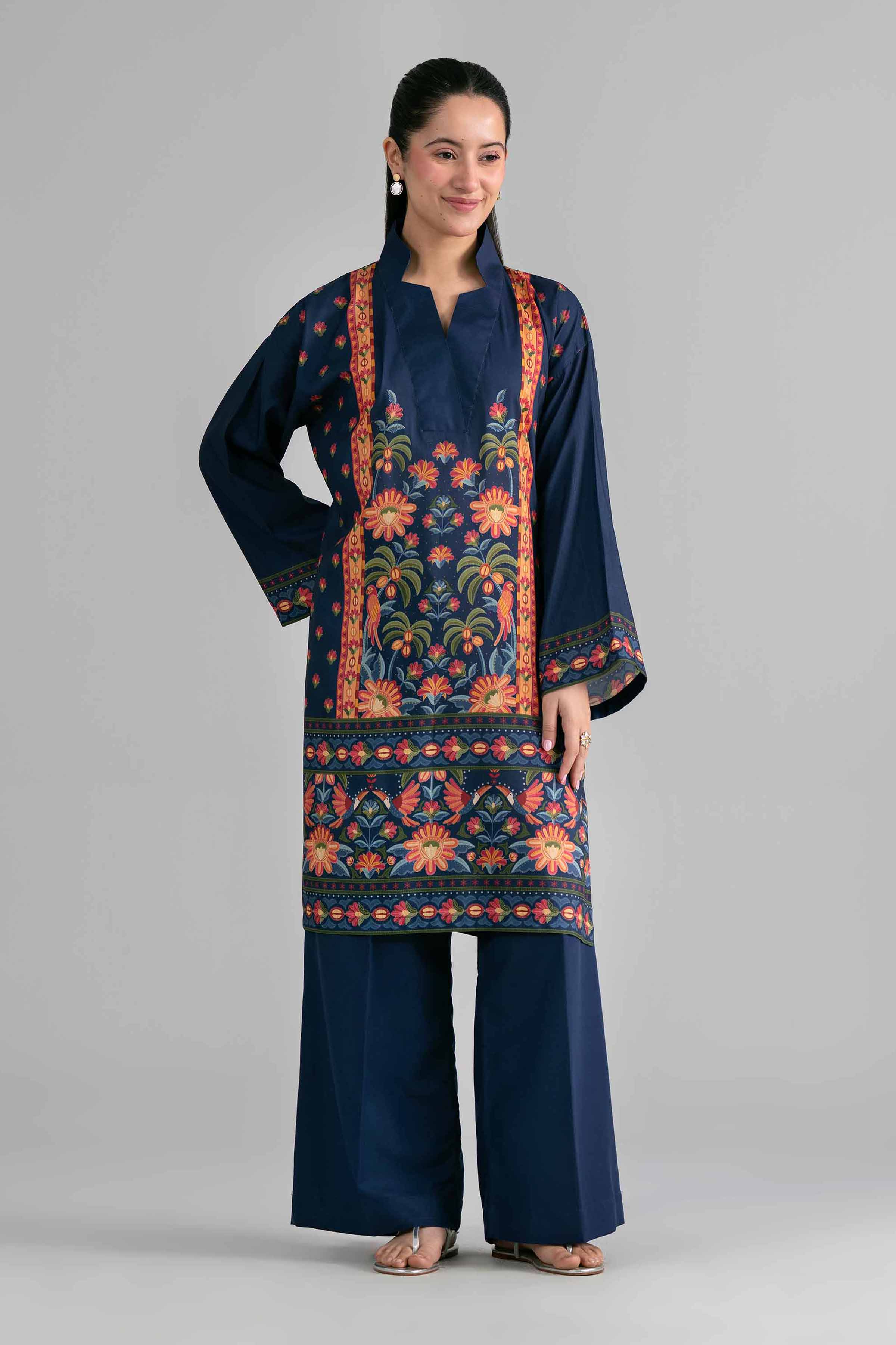 2 Piece - Printed Suit - PE26-480
