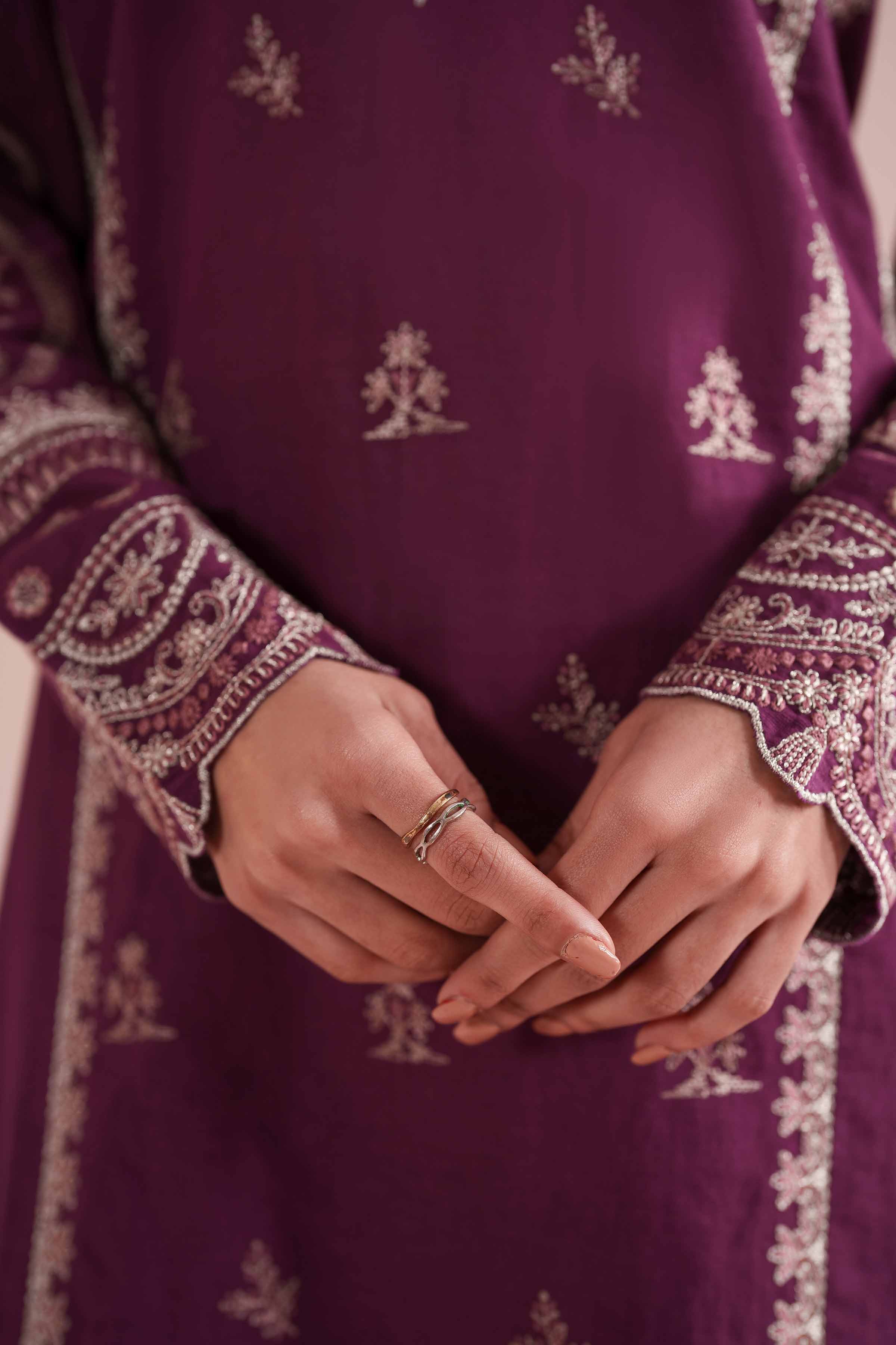 2 Piece - Embroidered Suit - PE26-49 for Women - Pret Collection | Nishat | Shop Online