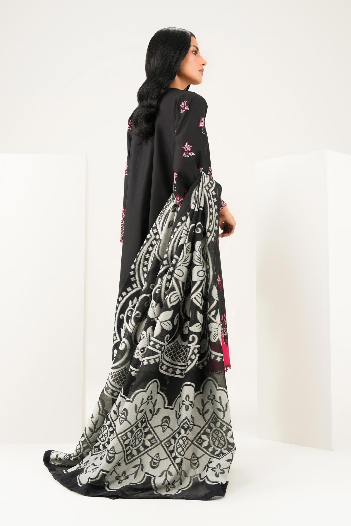 3 Piece - Embroidered Suit - PE26-547 for Women - Pret Collection | Nishat | Shop Online