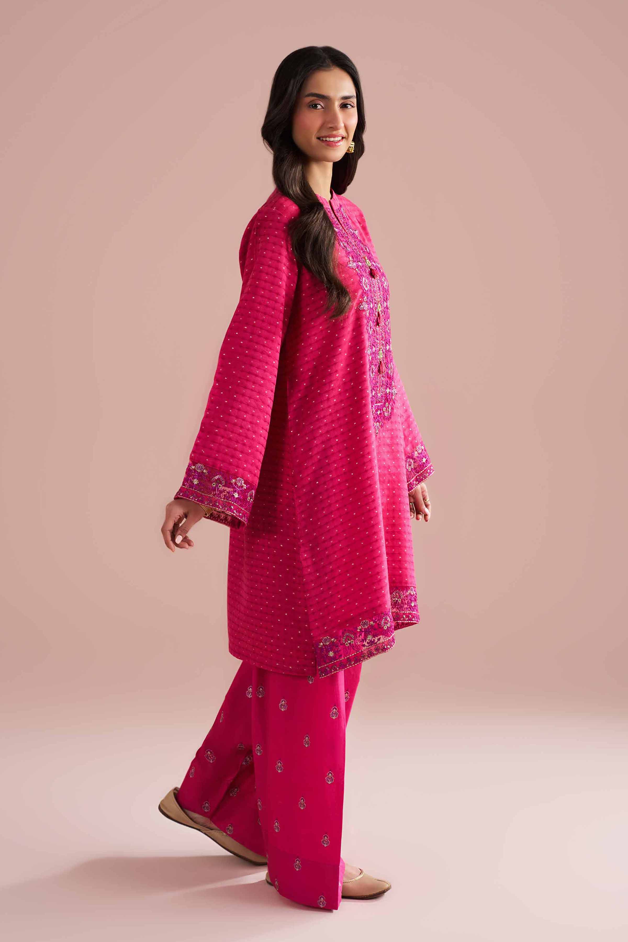 2 Piece - Embroidered Suit - PE26-57