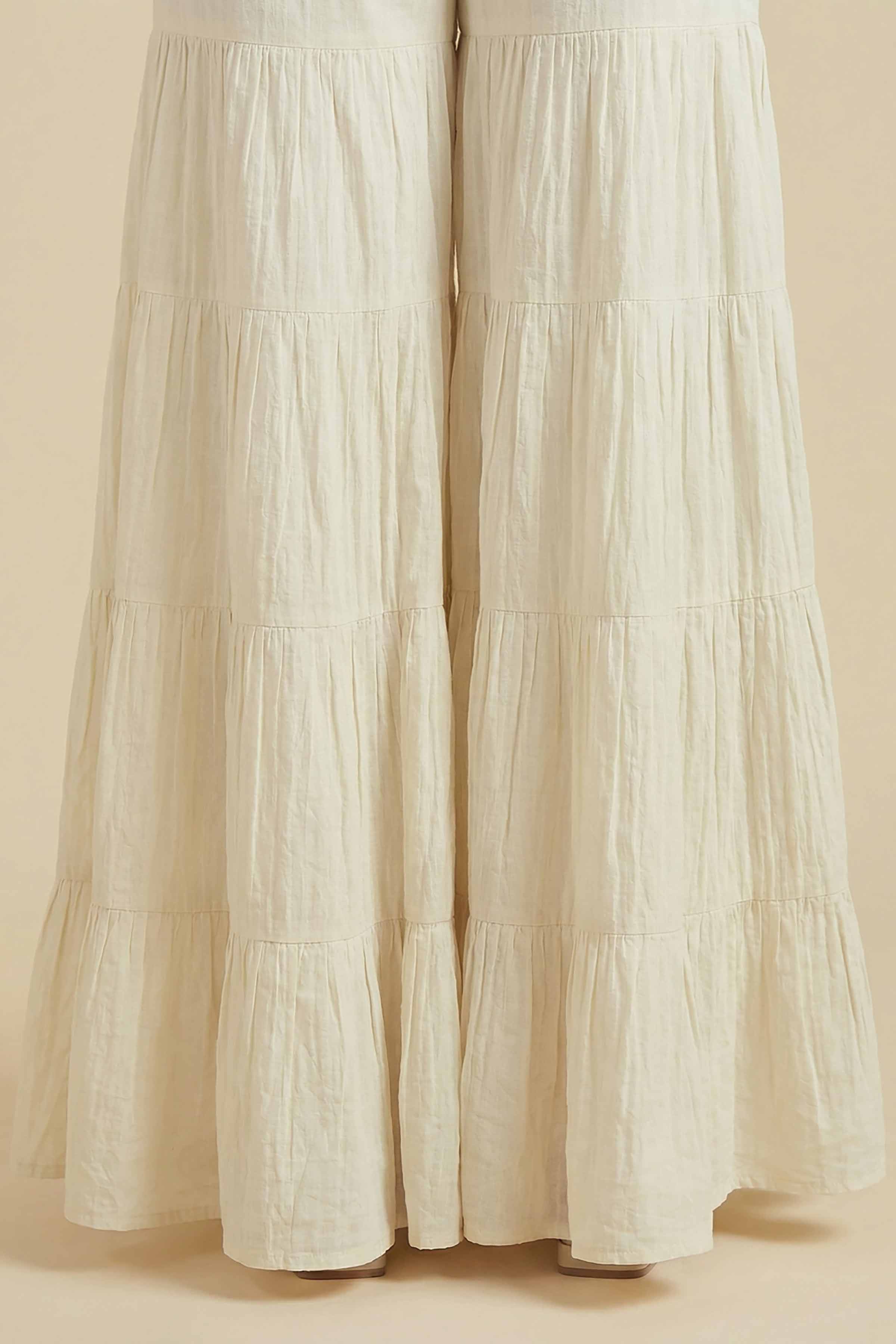 Basic Sharara - PE26-653 for Women - Pret Collection | Nishat | Shop Online