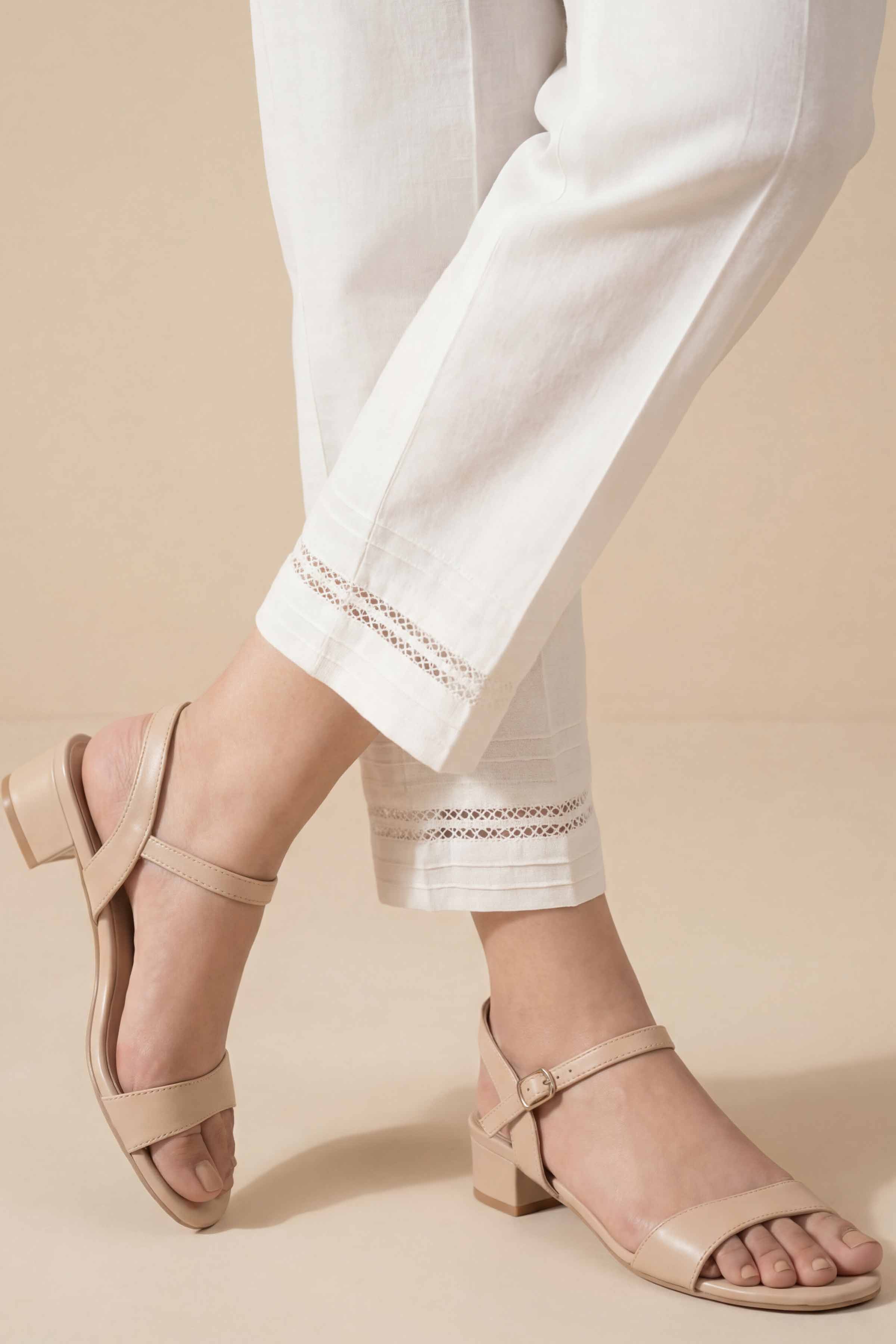 Basic Trousers - PE26-654 for Women - Pret Collection | Nishat | Shop Online