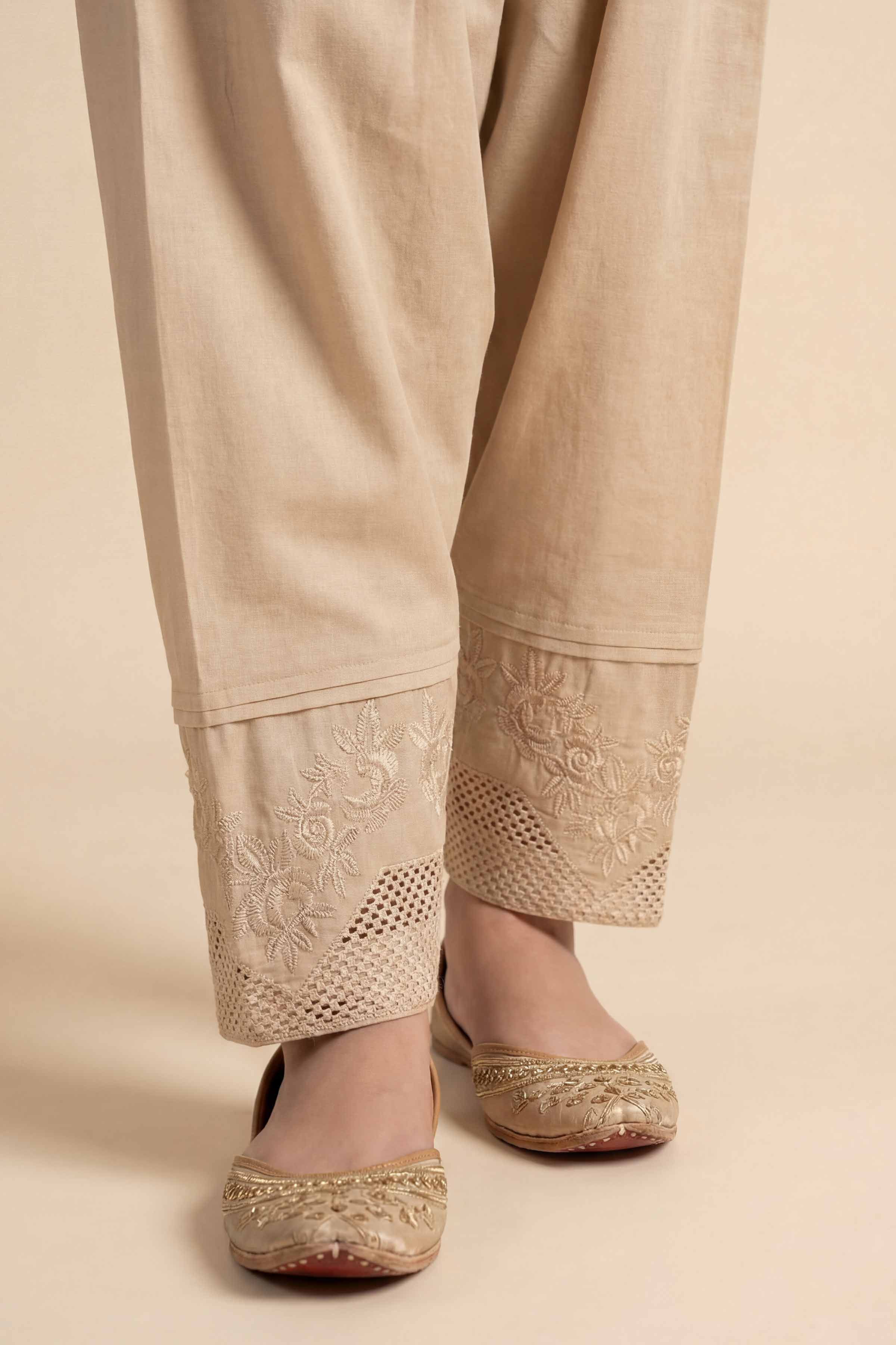 Embroidered Shalwar - PE26-665 for Women - Pret Collection | Nishat | Shop Online