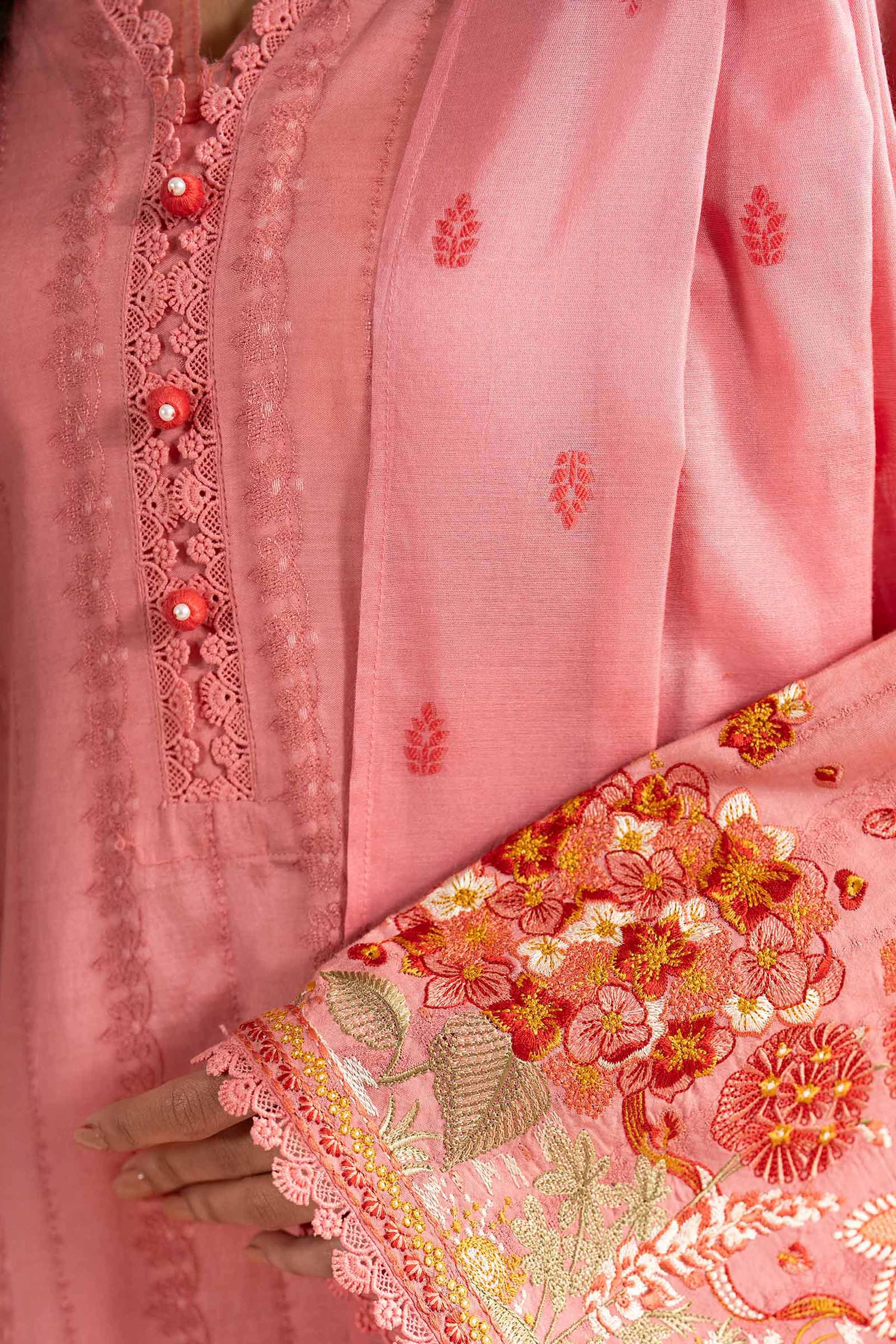 3 Piece - Embroidered Suit - PE26-73