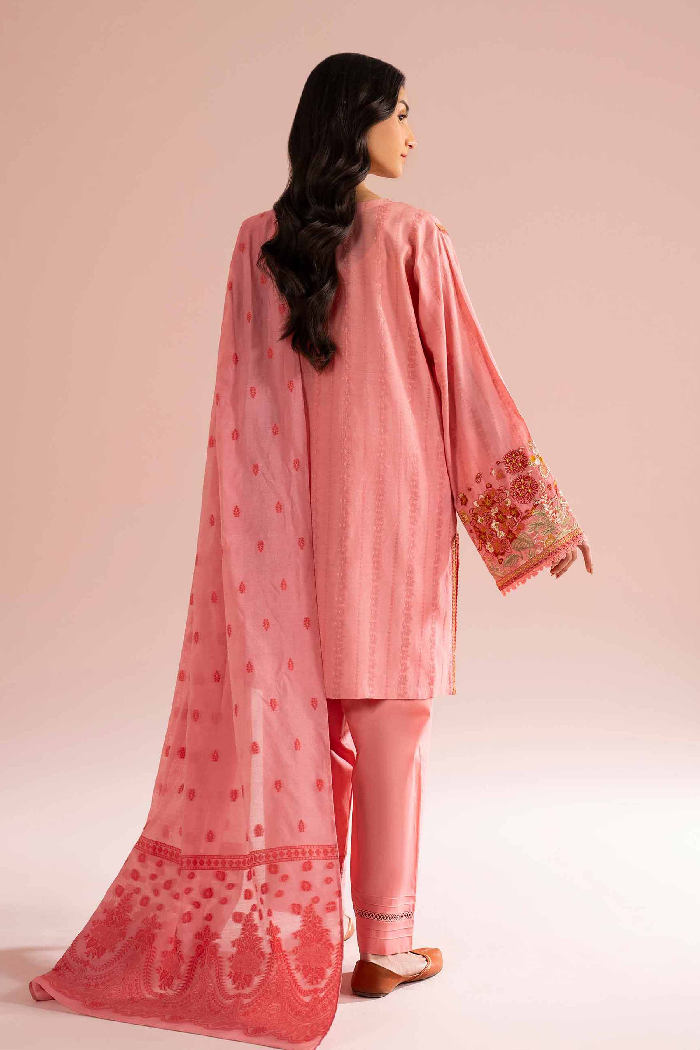 3 Piece - Embroidered Suit - PE26-73