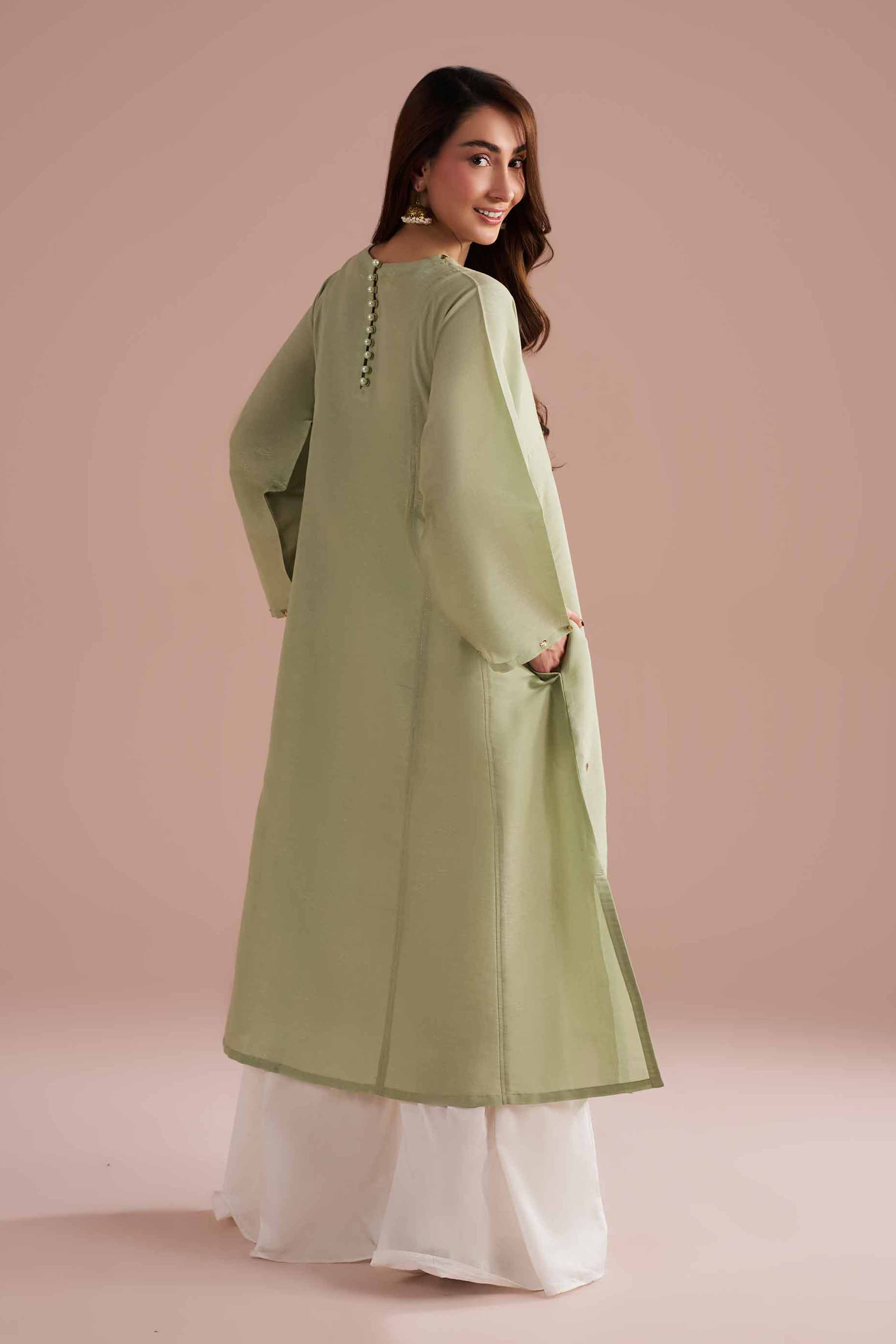 Basic Shirt - PE26-84 for Women - Pret Collection | Nishat | Shop Online