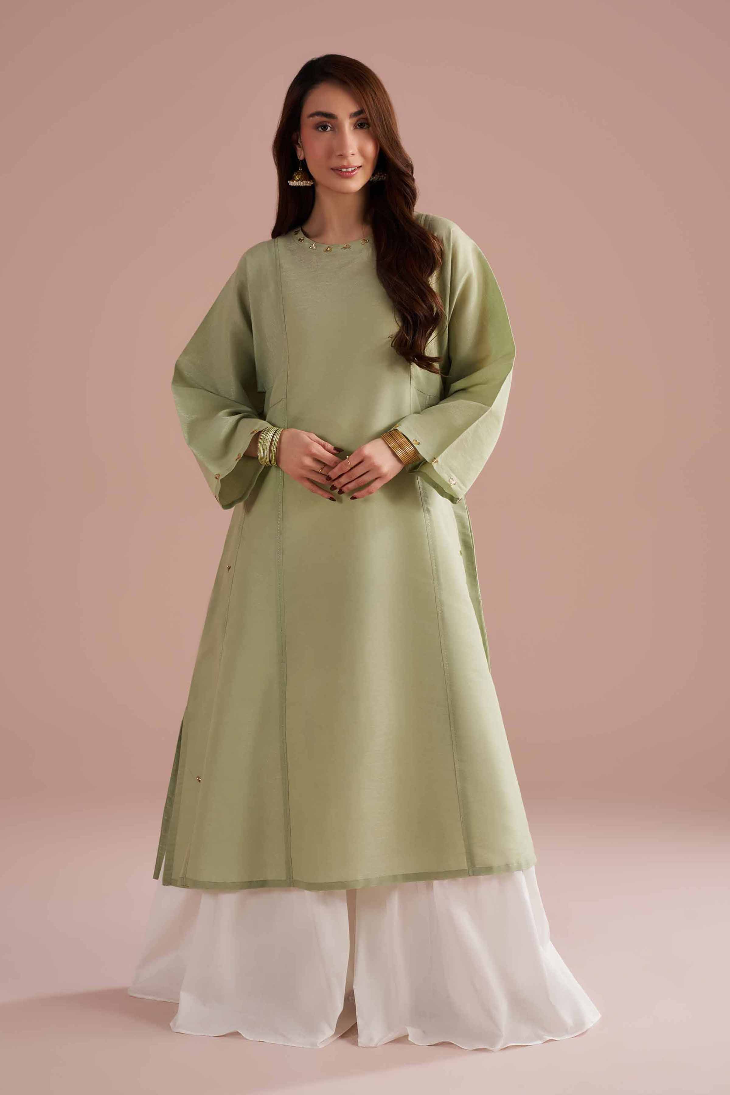 Basic Shirt - PE26-84 for Women - Pret Collection | Nishat | Shop Online