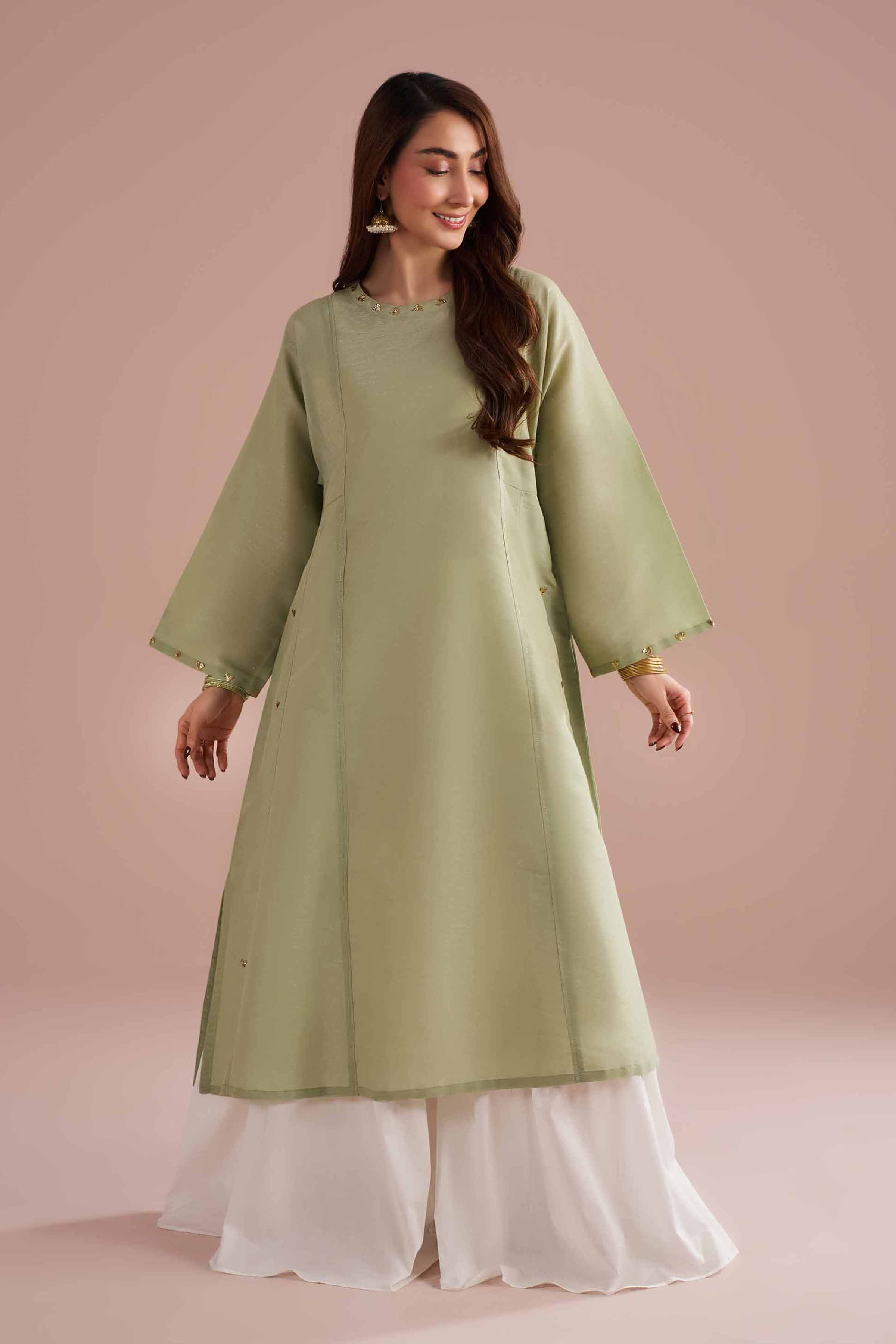 Basic Shirt - PE26-84 for Women - Pret Collection | Nishat | Shop Online