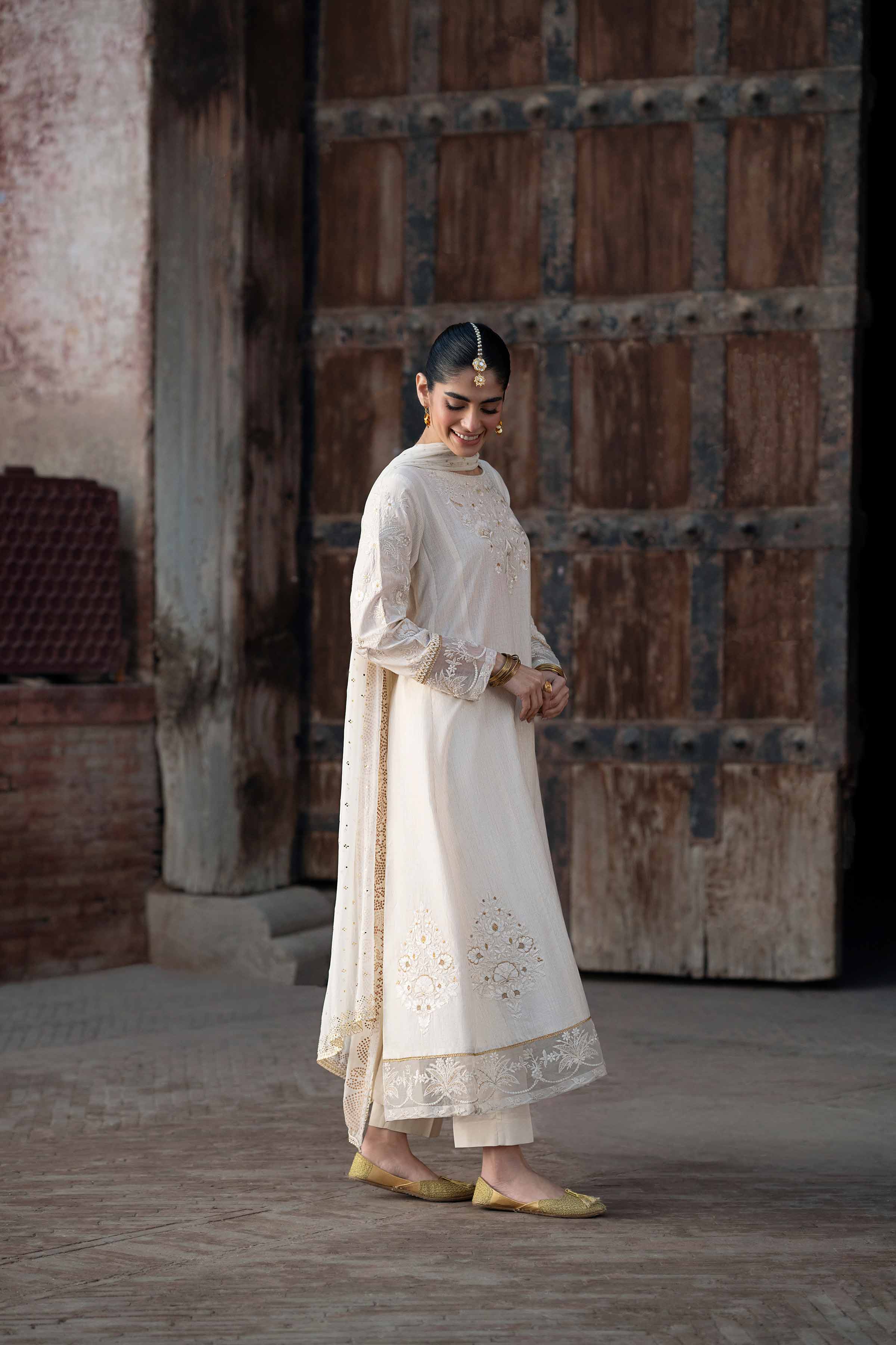 3 Piece - Embroidered Suit - PFE25-27