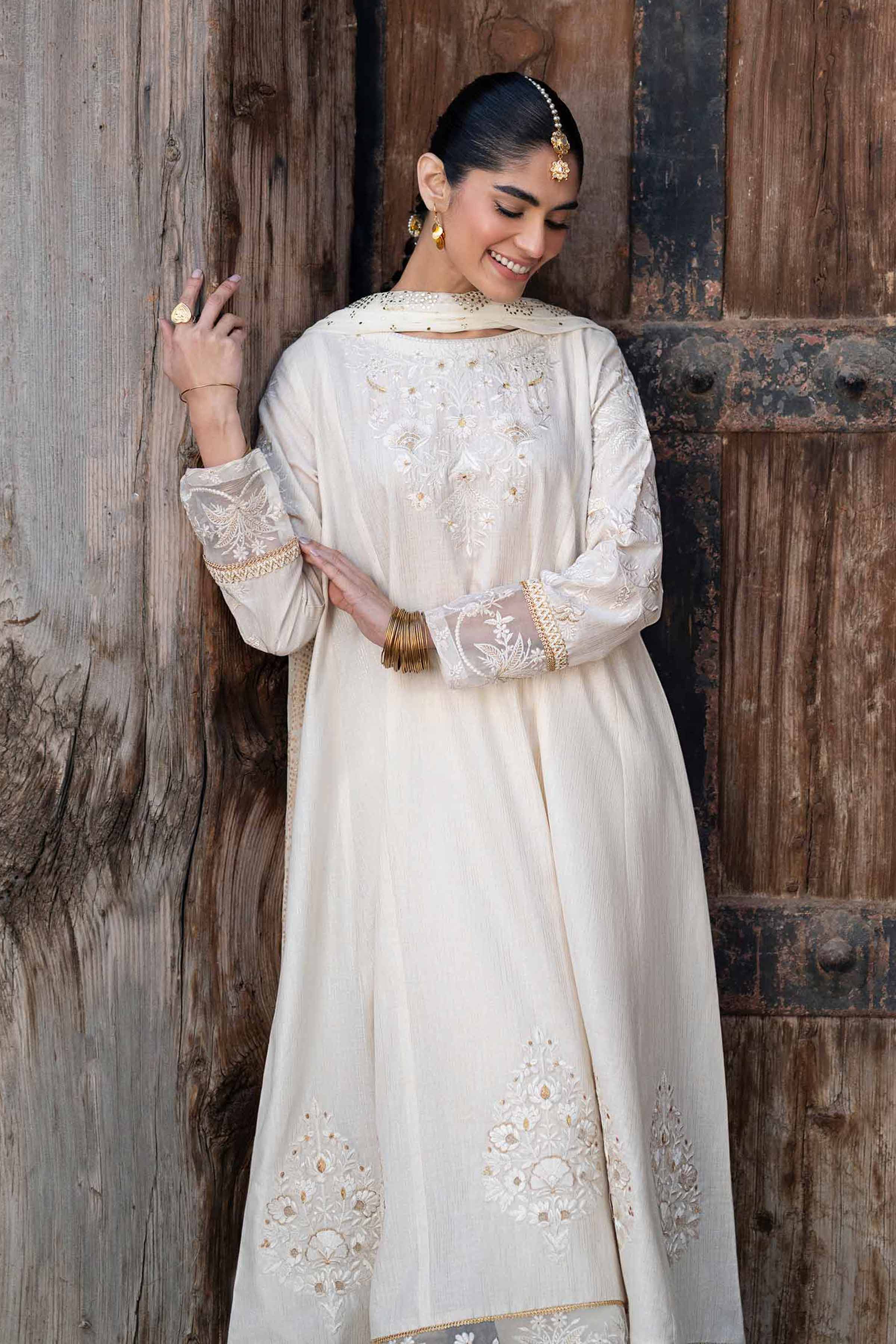 3 Piece - Embroidered Suit - PFE25-27