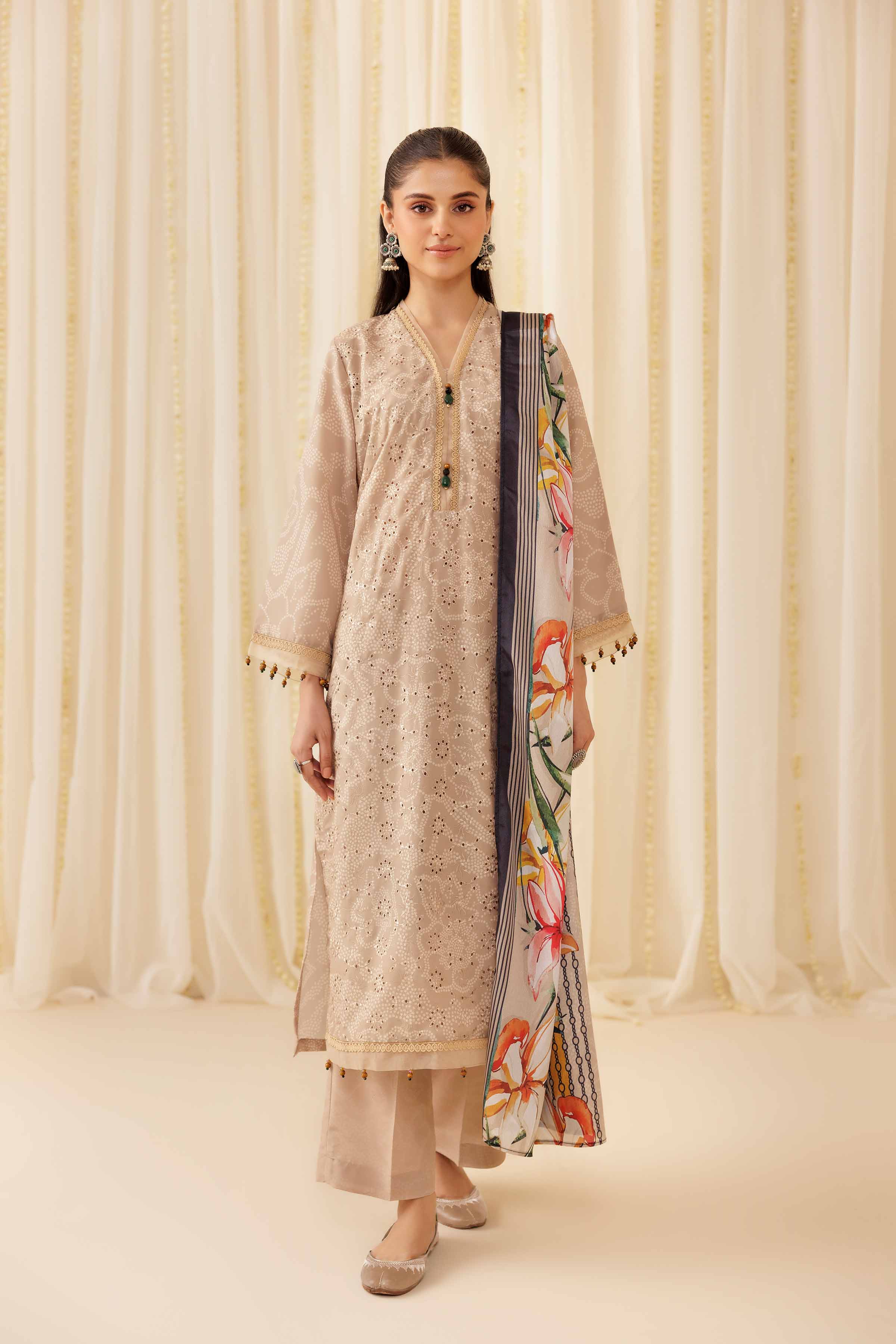 3 Piece - Printed Suit - PFE25-46