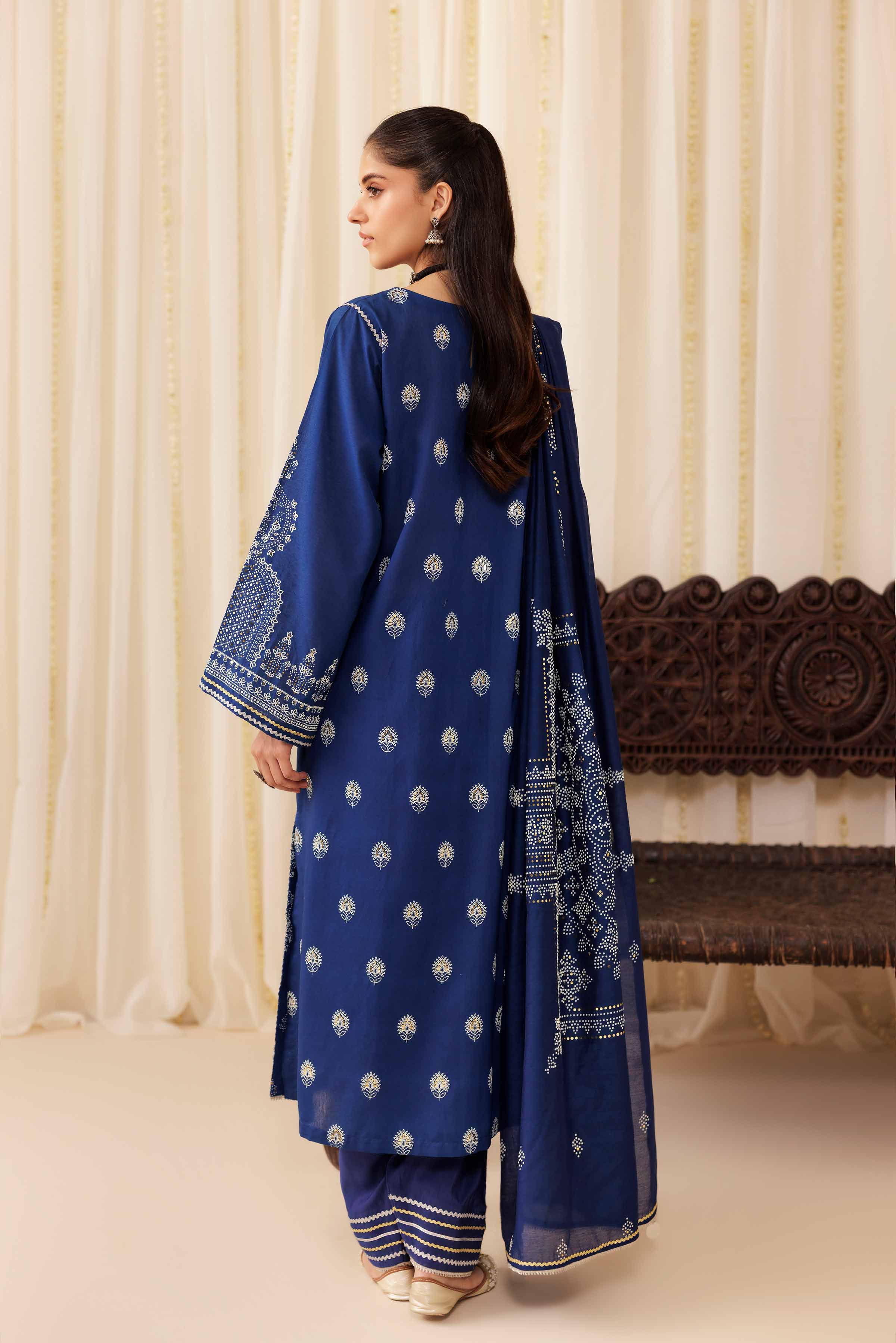 3 Piece - Basic Suit - PFE25-51 - for Women - Pret Collection | Nishat | Shop Online